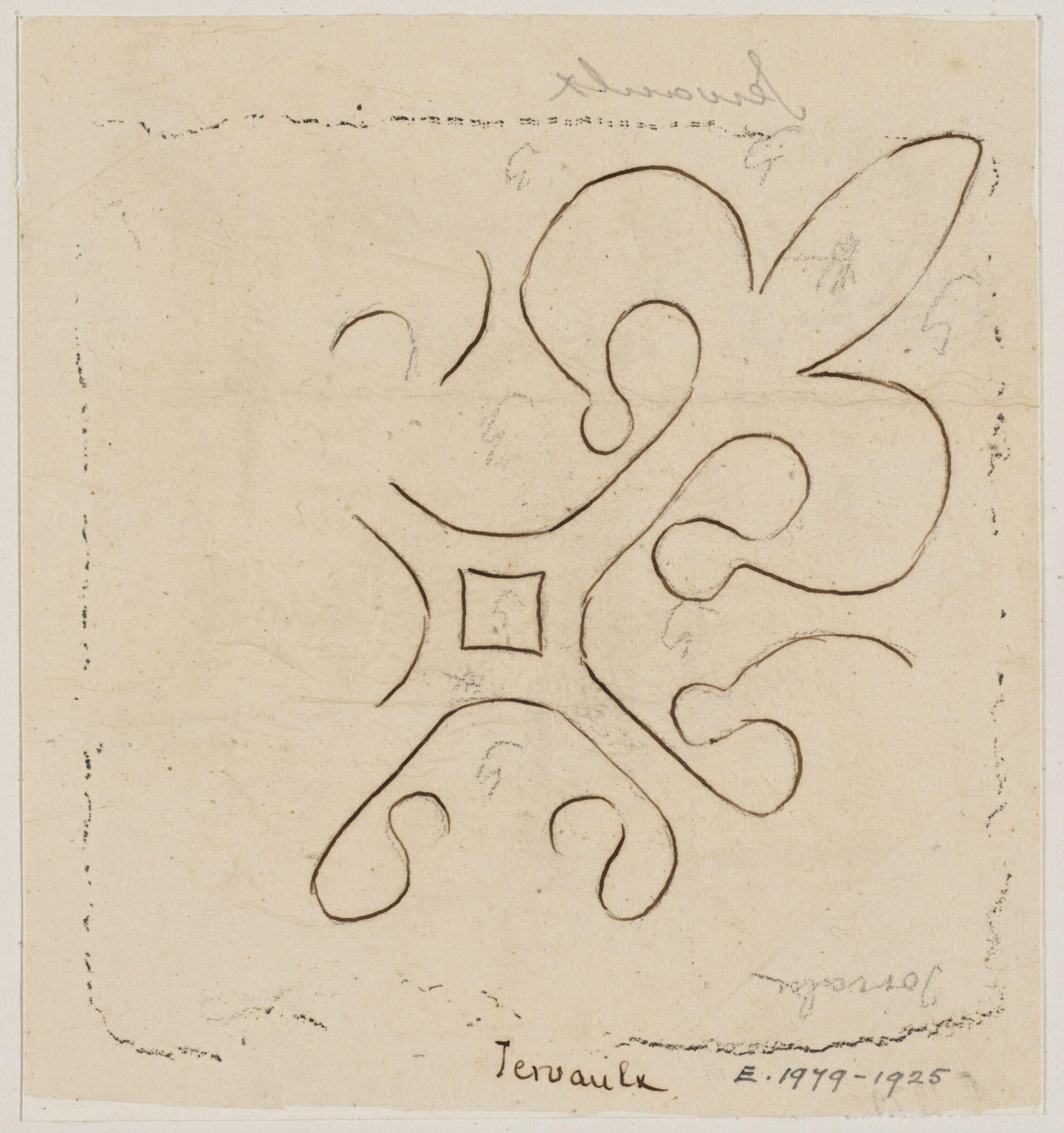Drawing, Augustus Franks, ca. 1850-1897