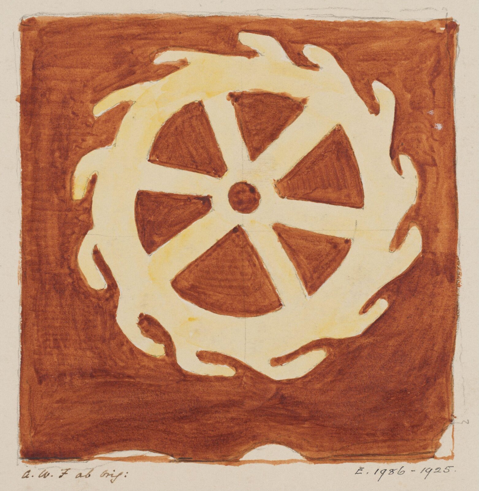 Drawing, Augustus Franks, ca. 1850-1897