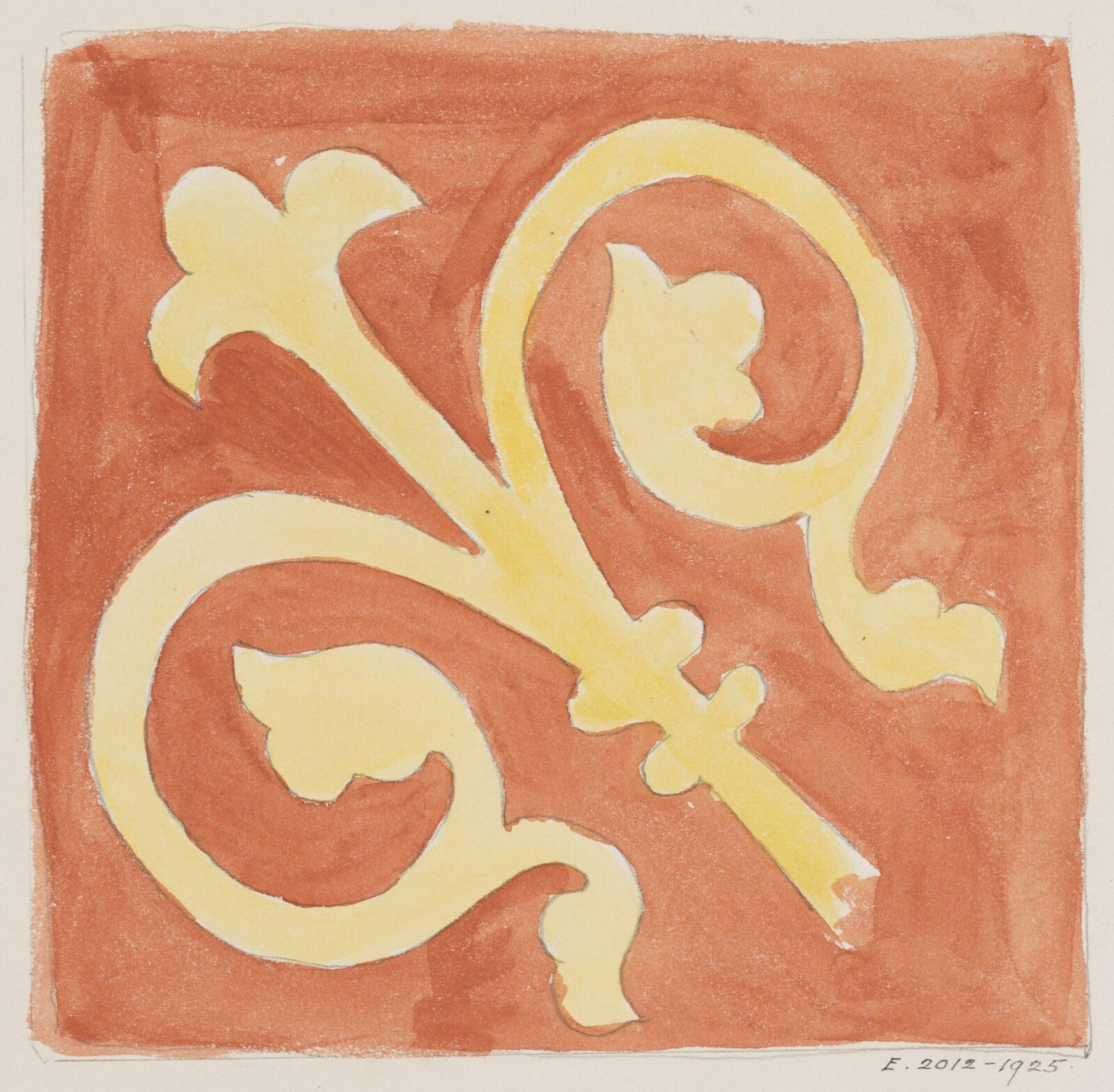 Drawing, Augustus Franks, ca. 1850-1897
