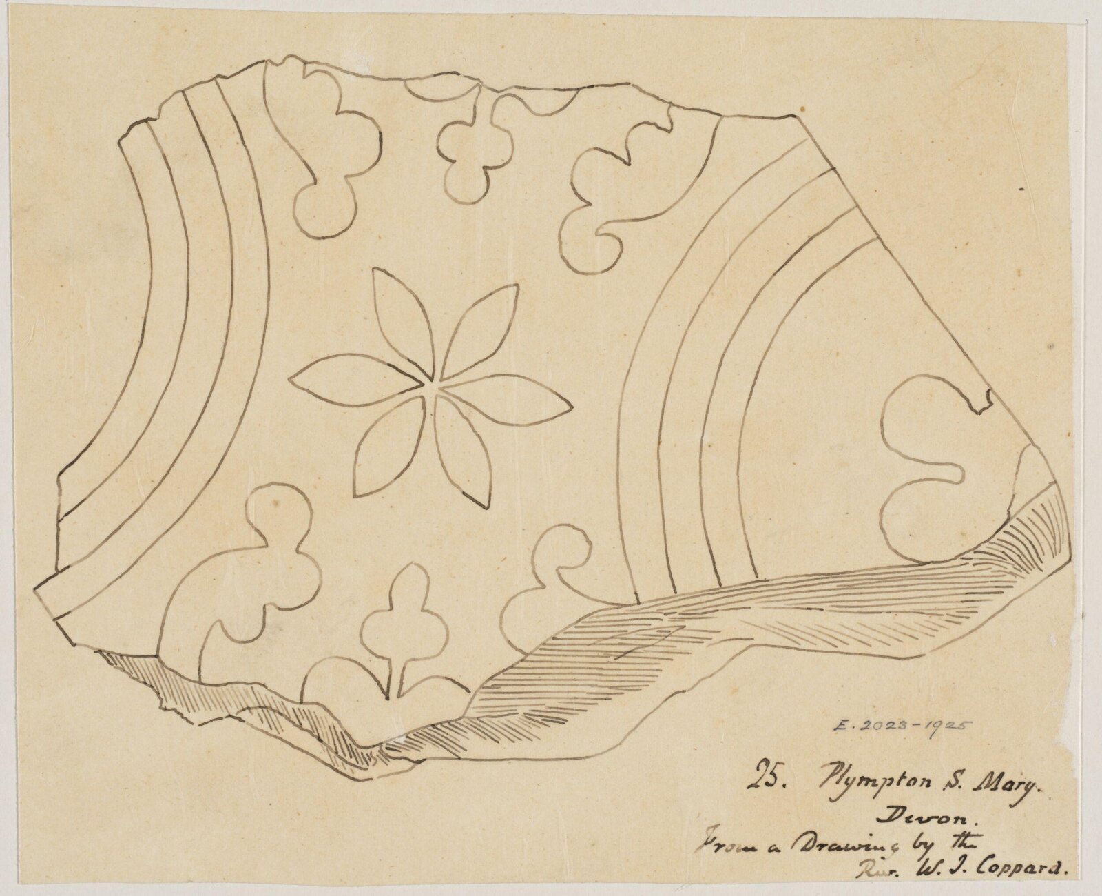 Drawing, Augustus Franks, ca. 1850-1897