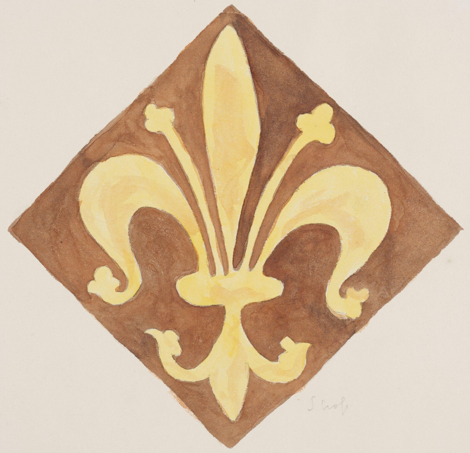 Drawing, Augustus Franks, ca. 1850-1897