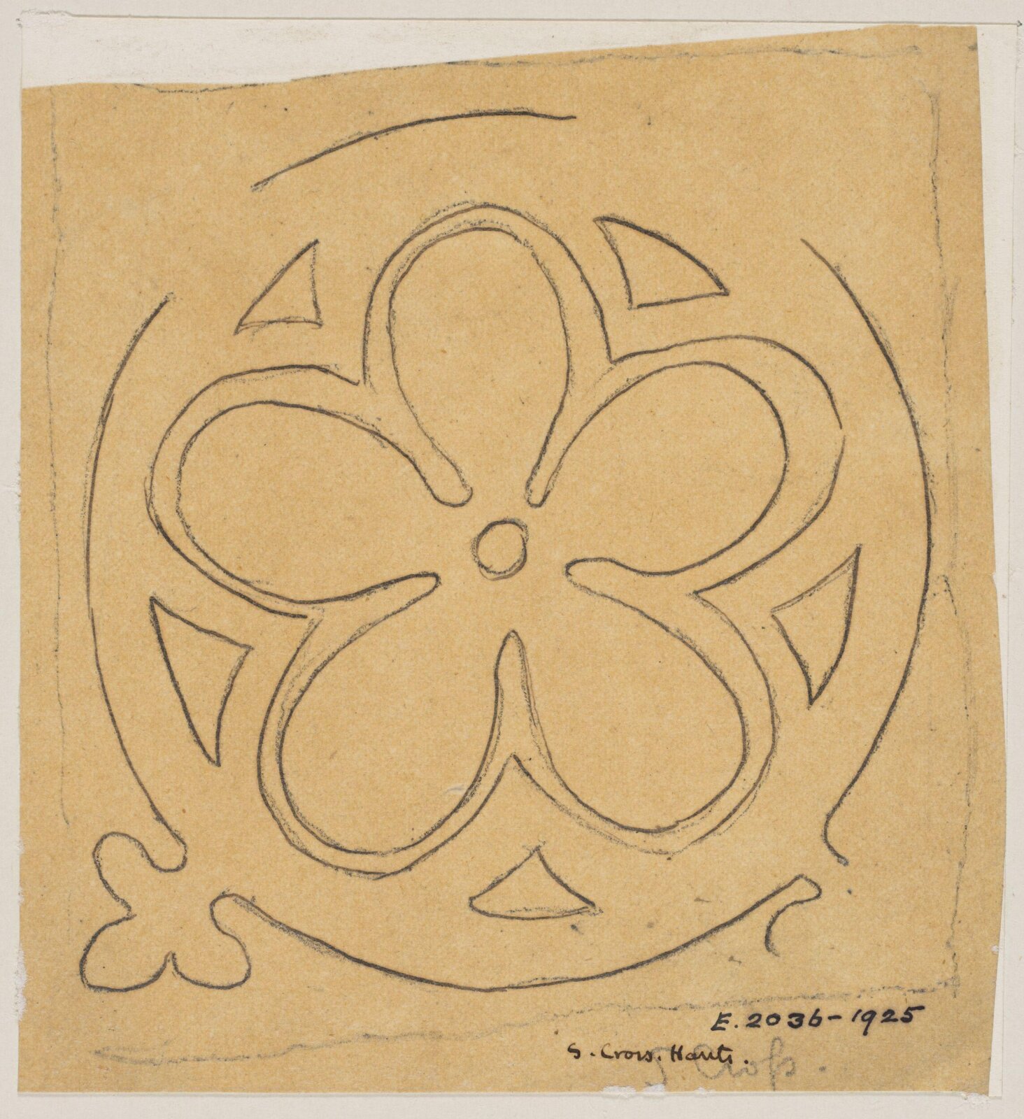 Drawing, Augustus Franks, ca. 1850-1897