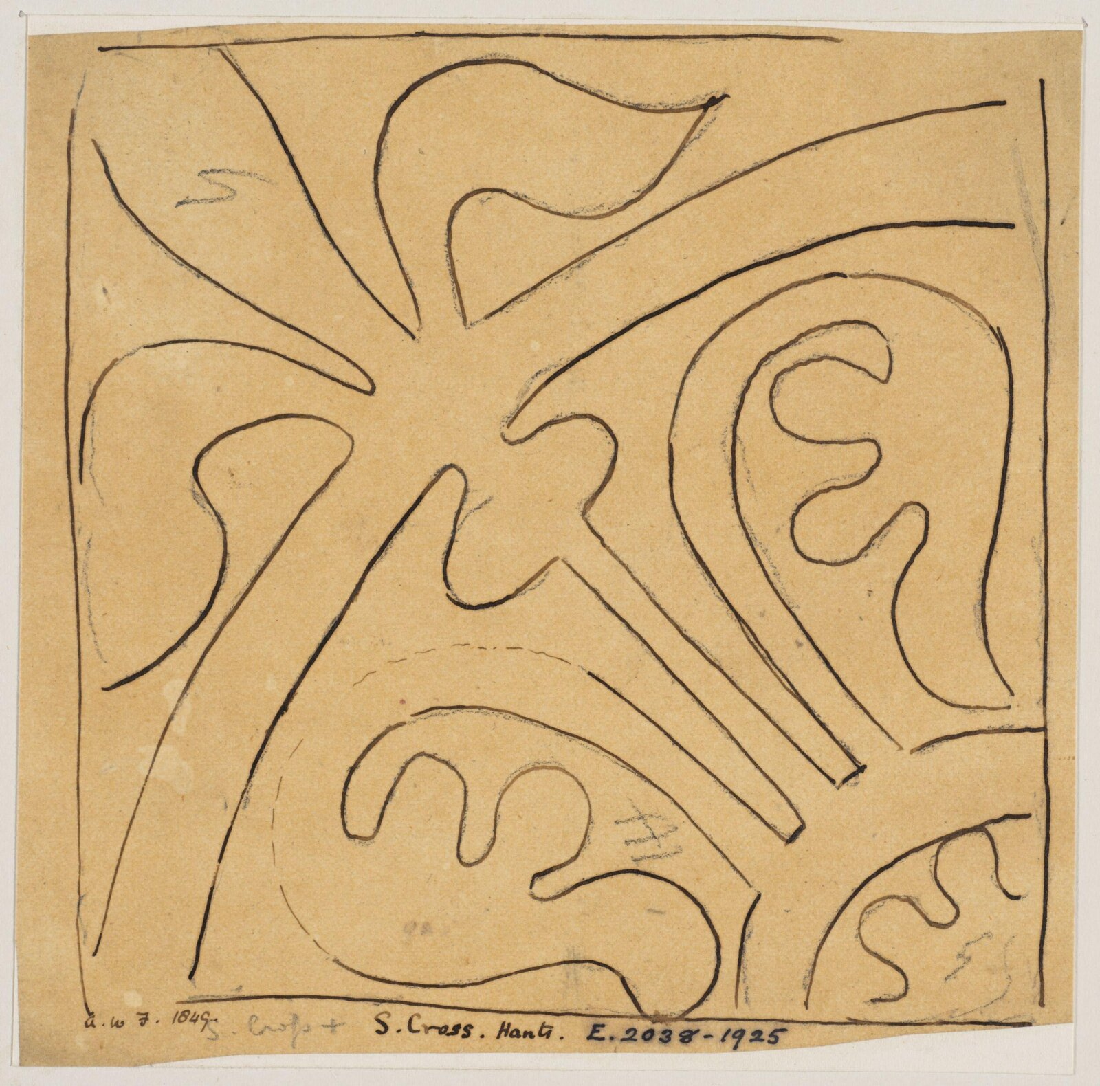 Drawing, Augustus Franks, ca. 1850-1897