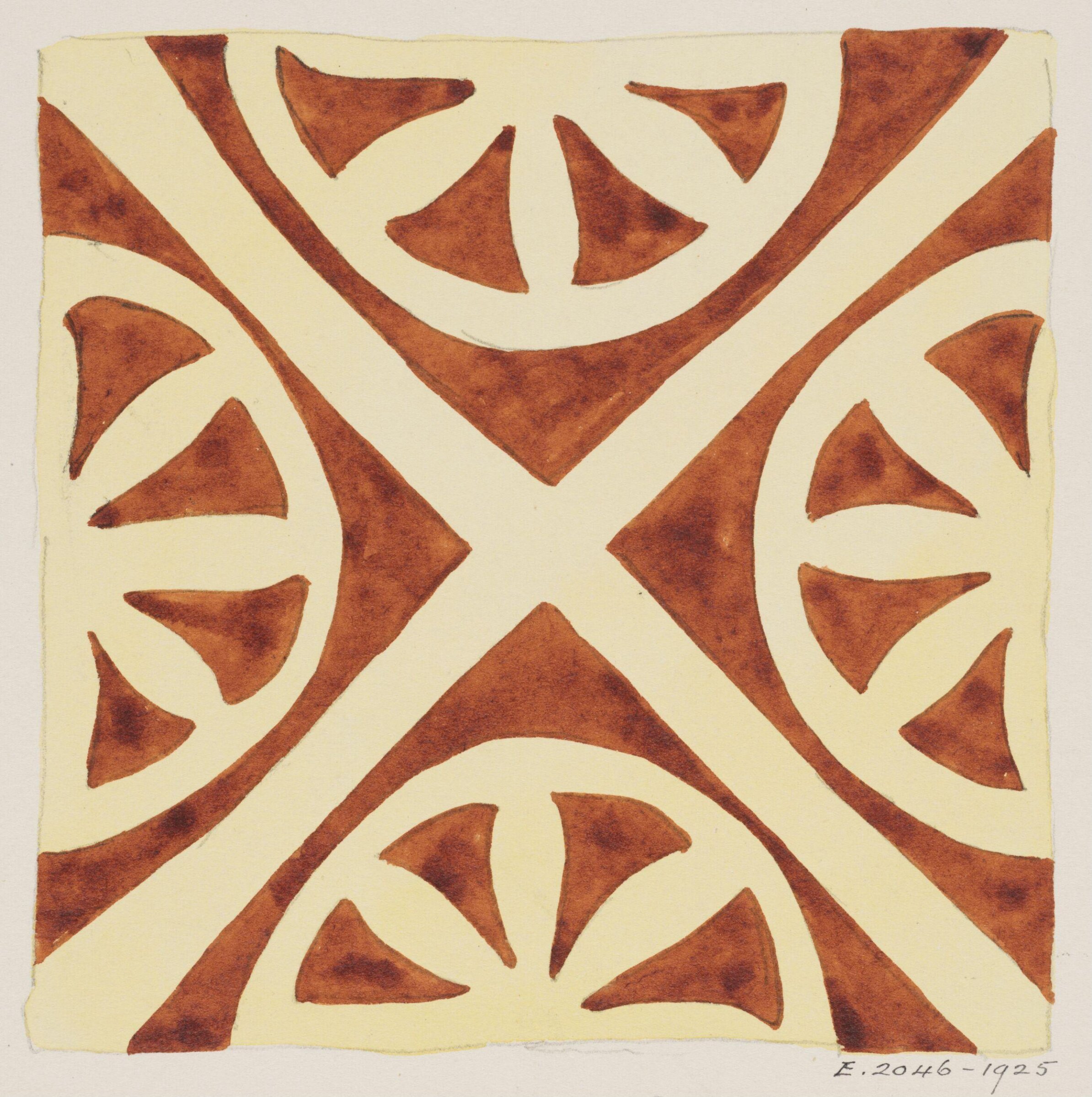 Drawing, Augustus Franks, ca. 1850-1897