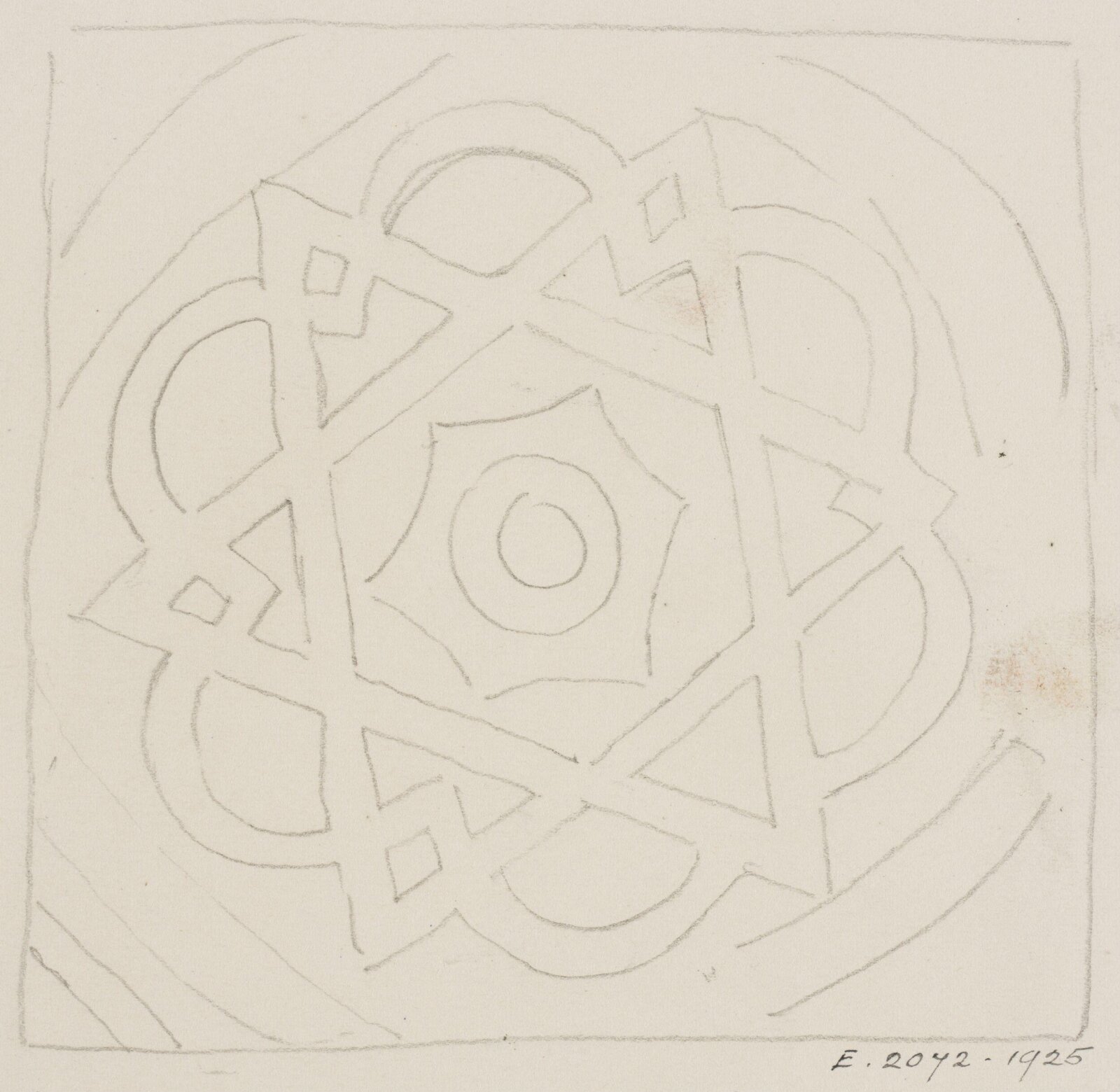 Drawing, Augustus Franks, ca. 1850-1897