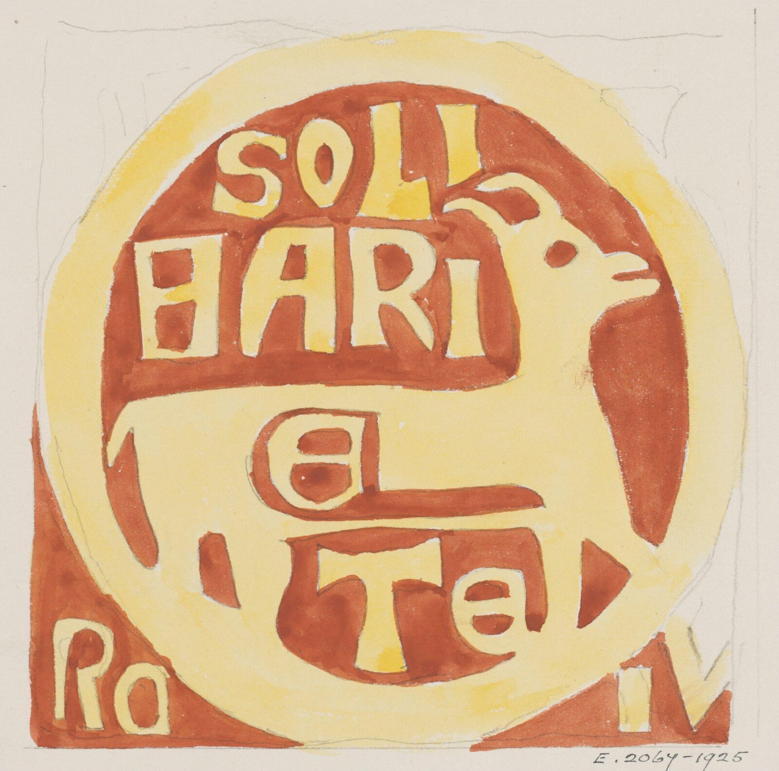 Drawing, Augustus Franks, ca. 1850-1897