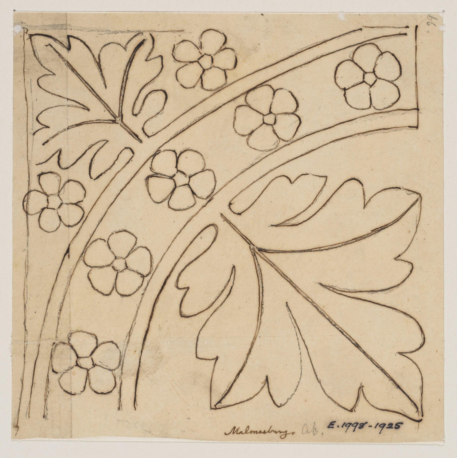 Drawing, Augustus Franks, ca. 1850-1897
