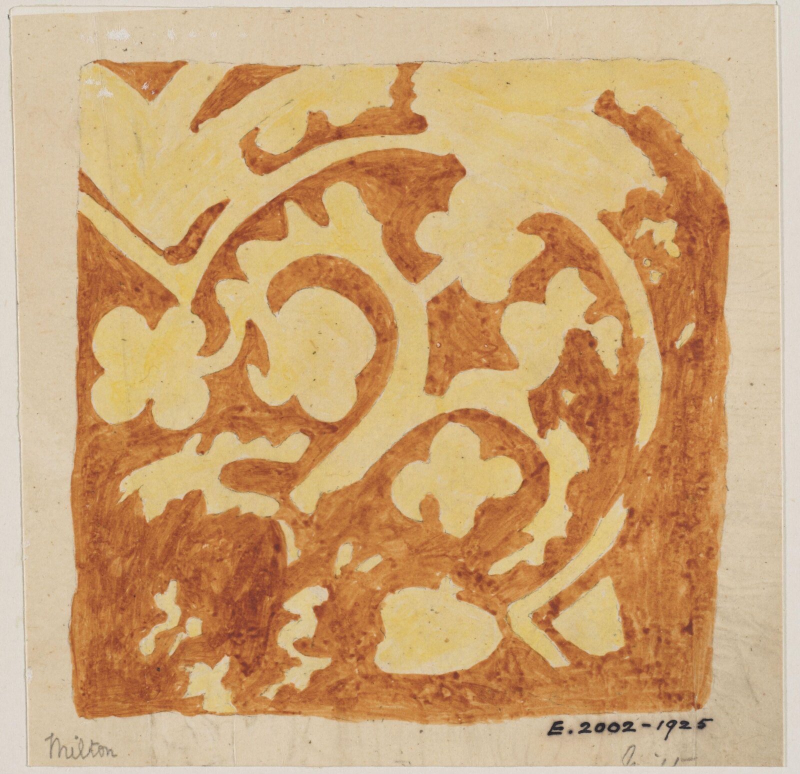 Drawing, Augustus Franks, ca. 1850-1897