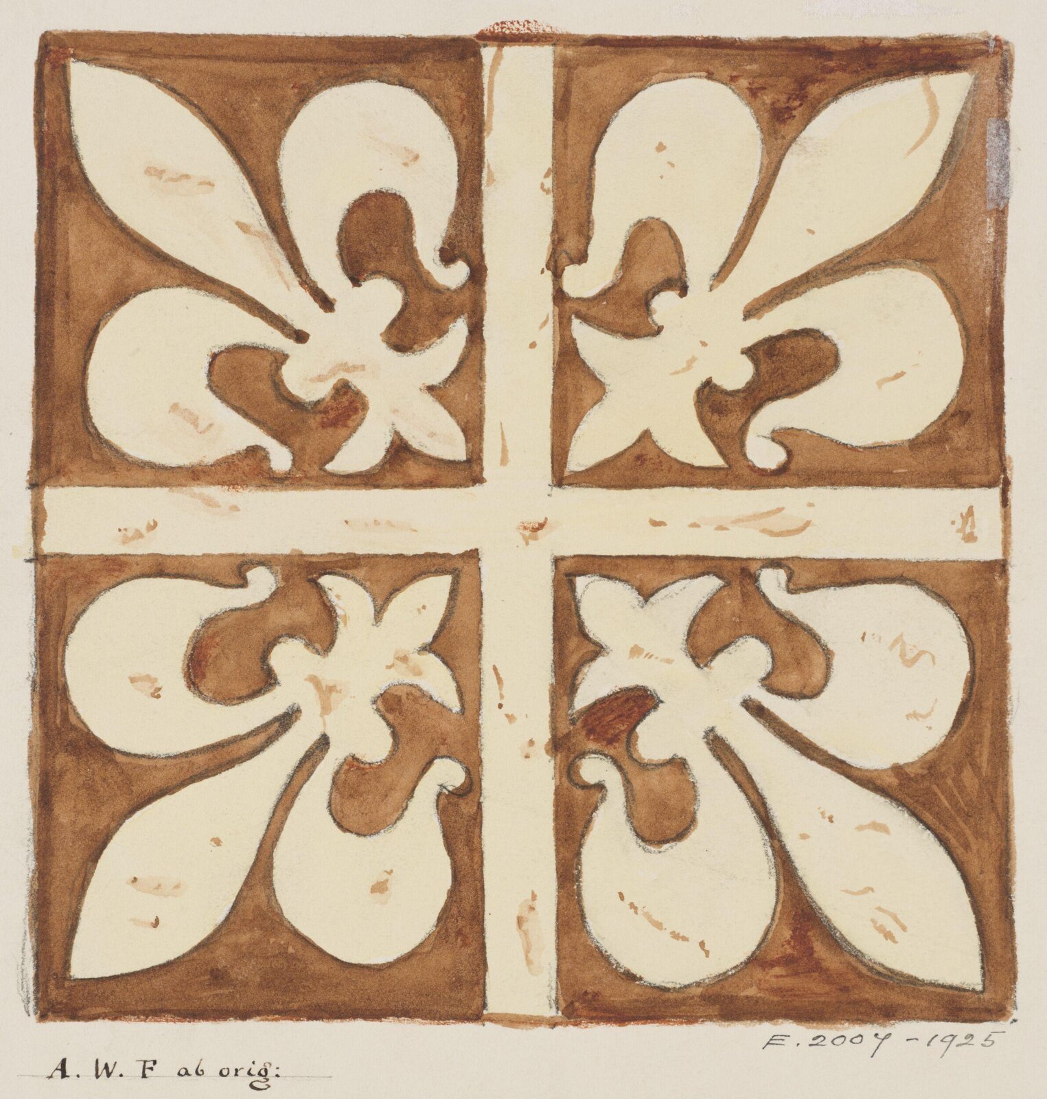 Drawing, Augustus Franks, ca. 1850-1897