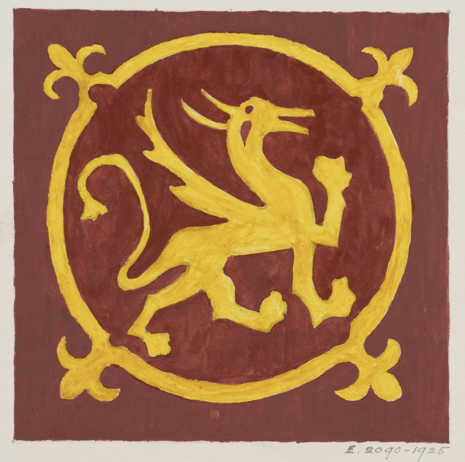 Drawing, Augustus Franks, ca. 1850-1897