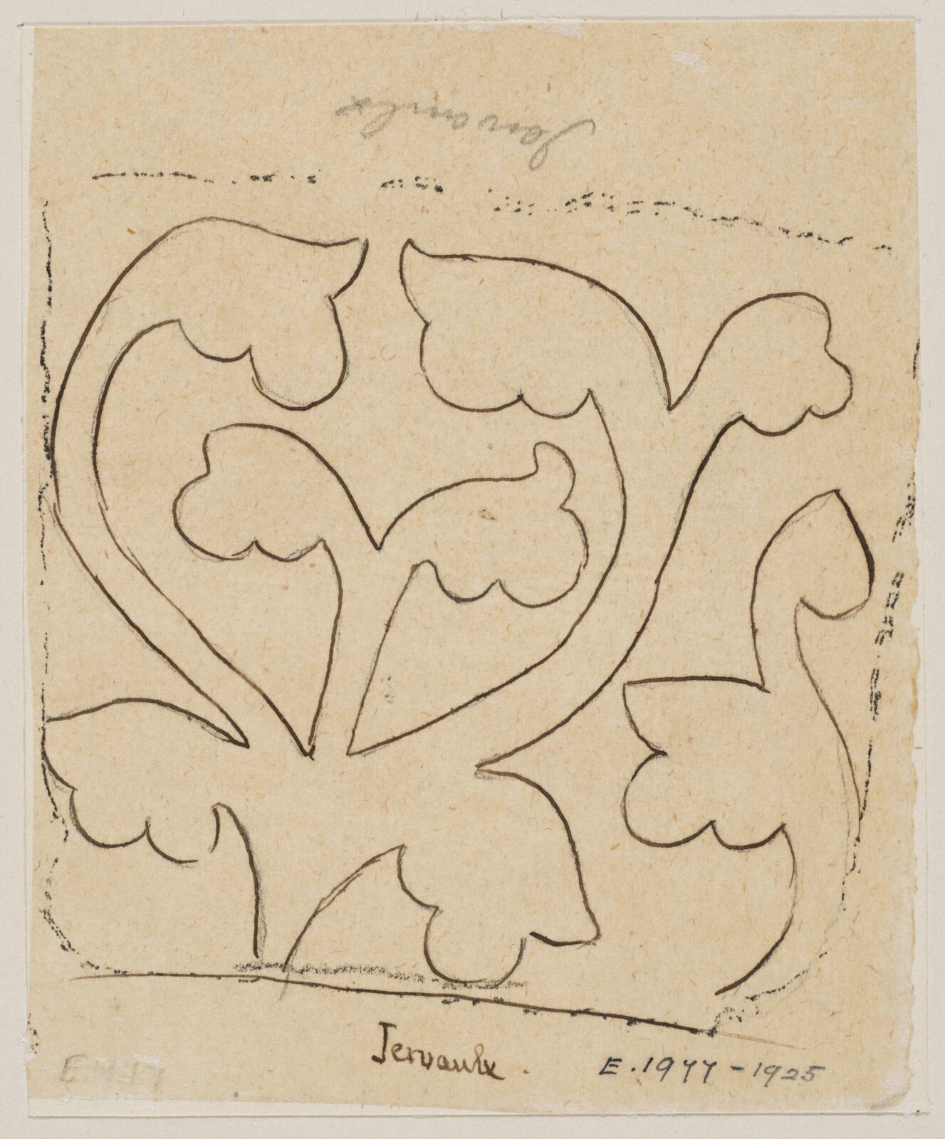 Drawing, Augustus Franks, ca. 1850-1897