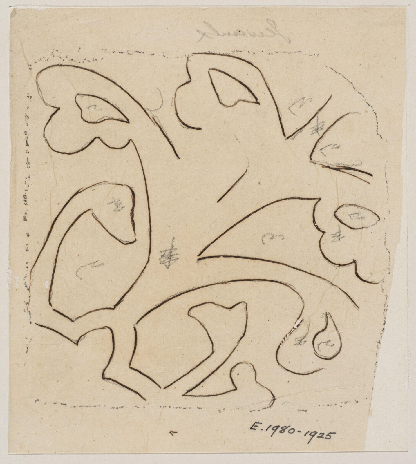 Drawing, Augustus Franks, ca. 1850-1897
