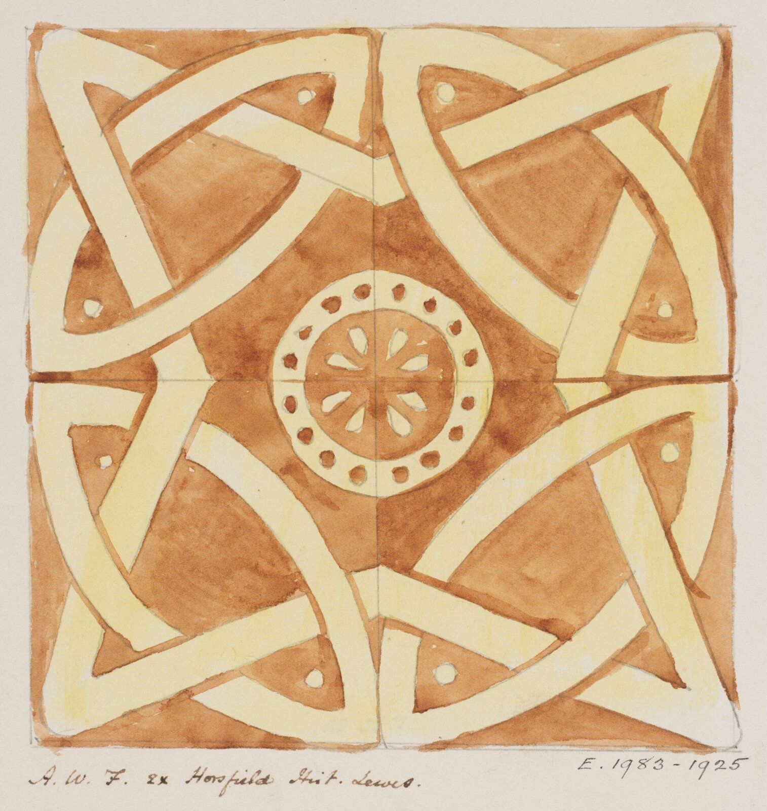 Drawing, Augustus Franks, ca. 1850-1897