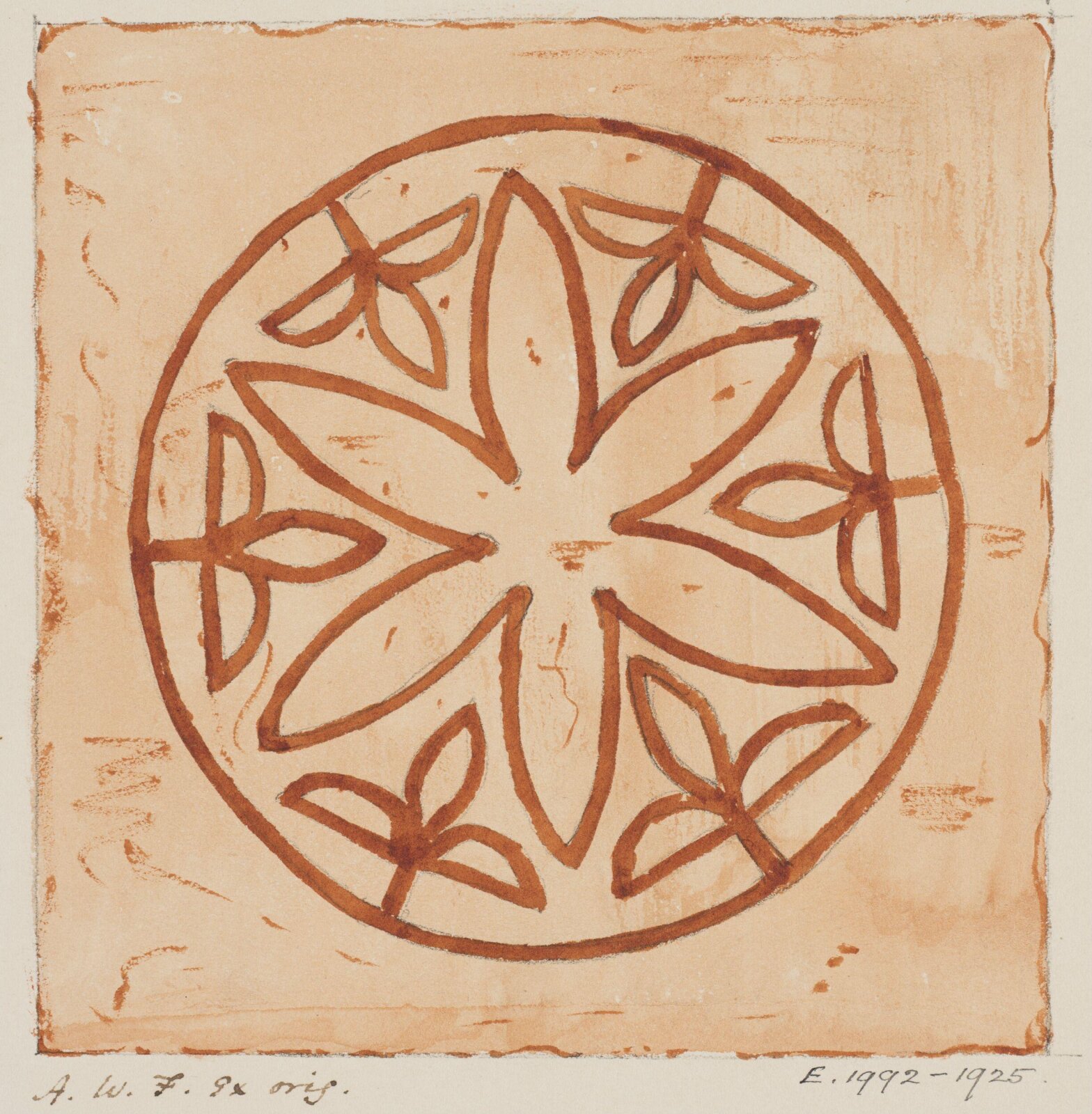 Drawing, Augustus Franks, ca. 1850-1897