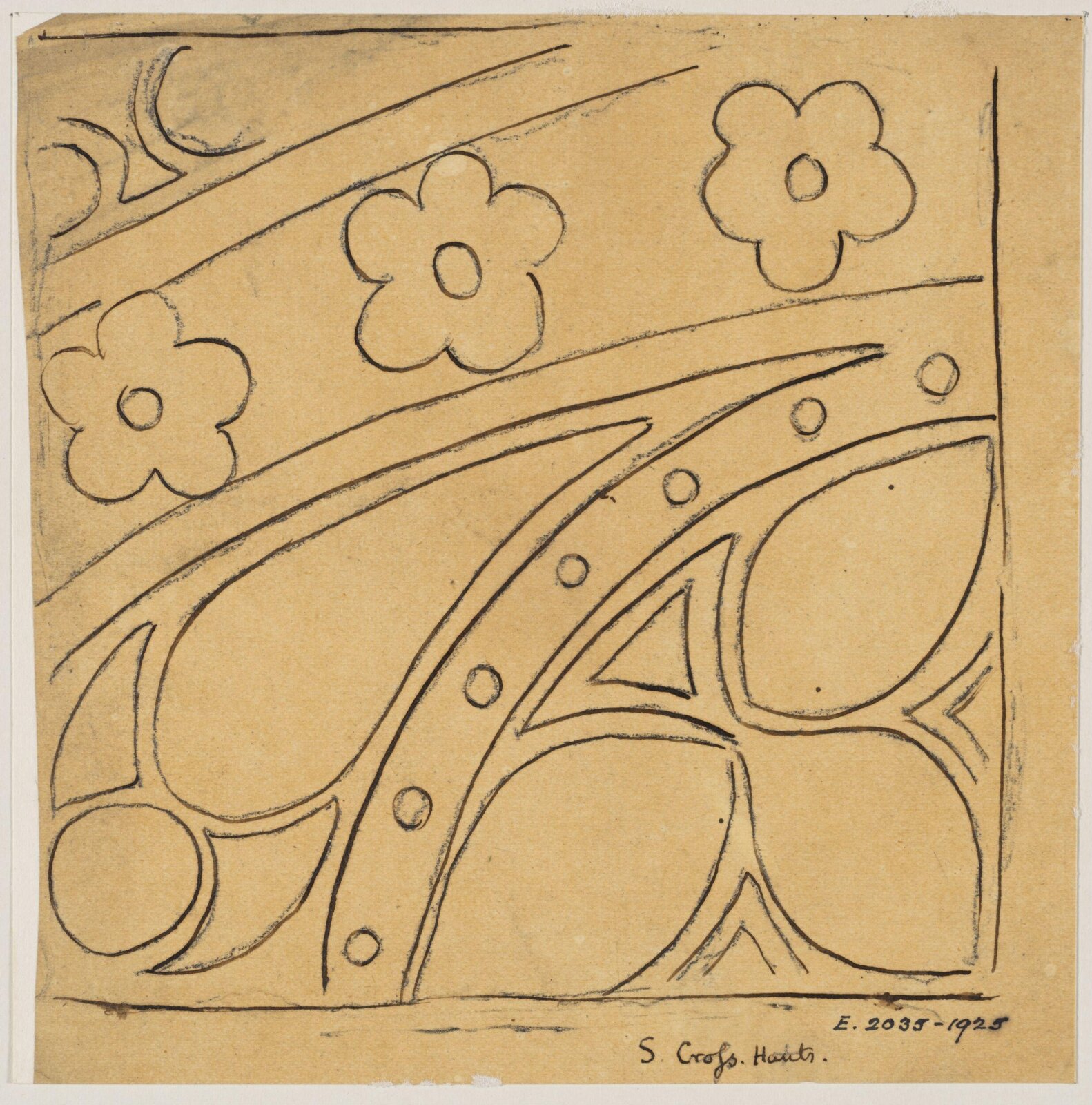 Drawing, Augustus Franks, ca. 1850-1897