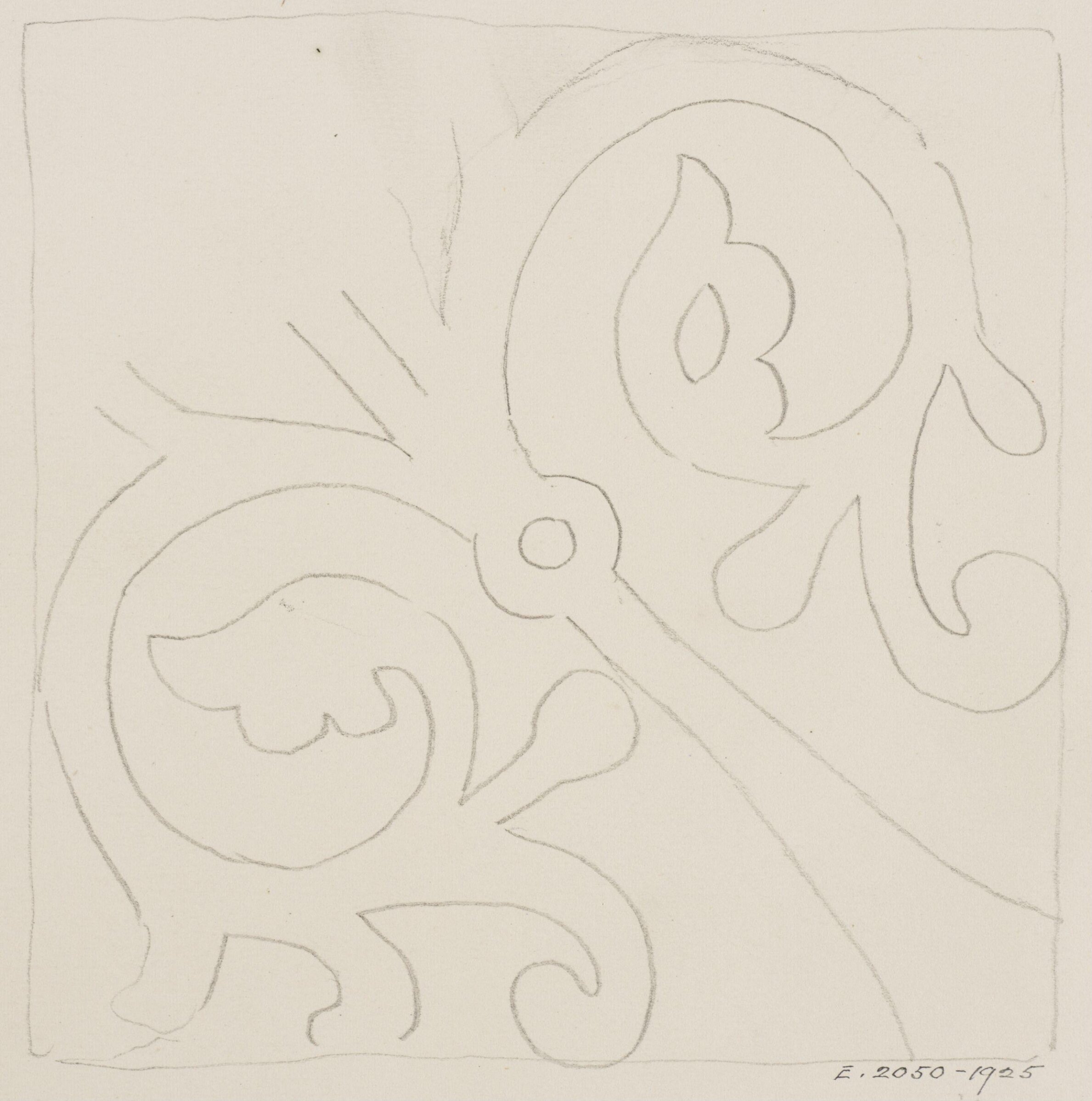 Drawing, Augustus Franks, ca. 1850-1897