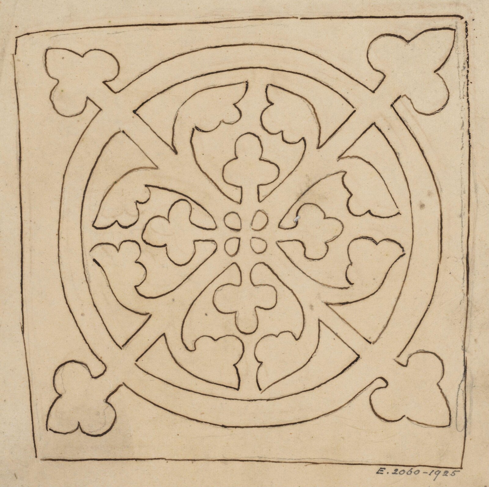 Drawing, Augustus Franks, ca. 1850-1897
