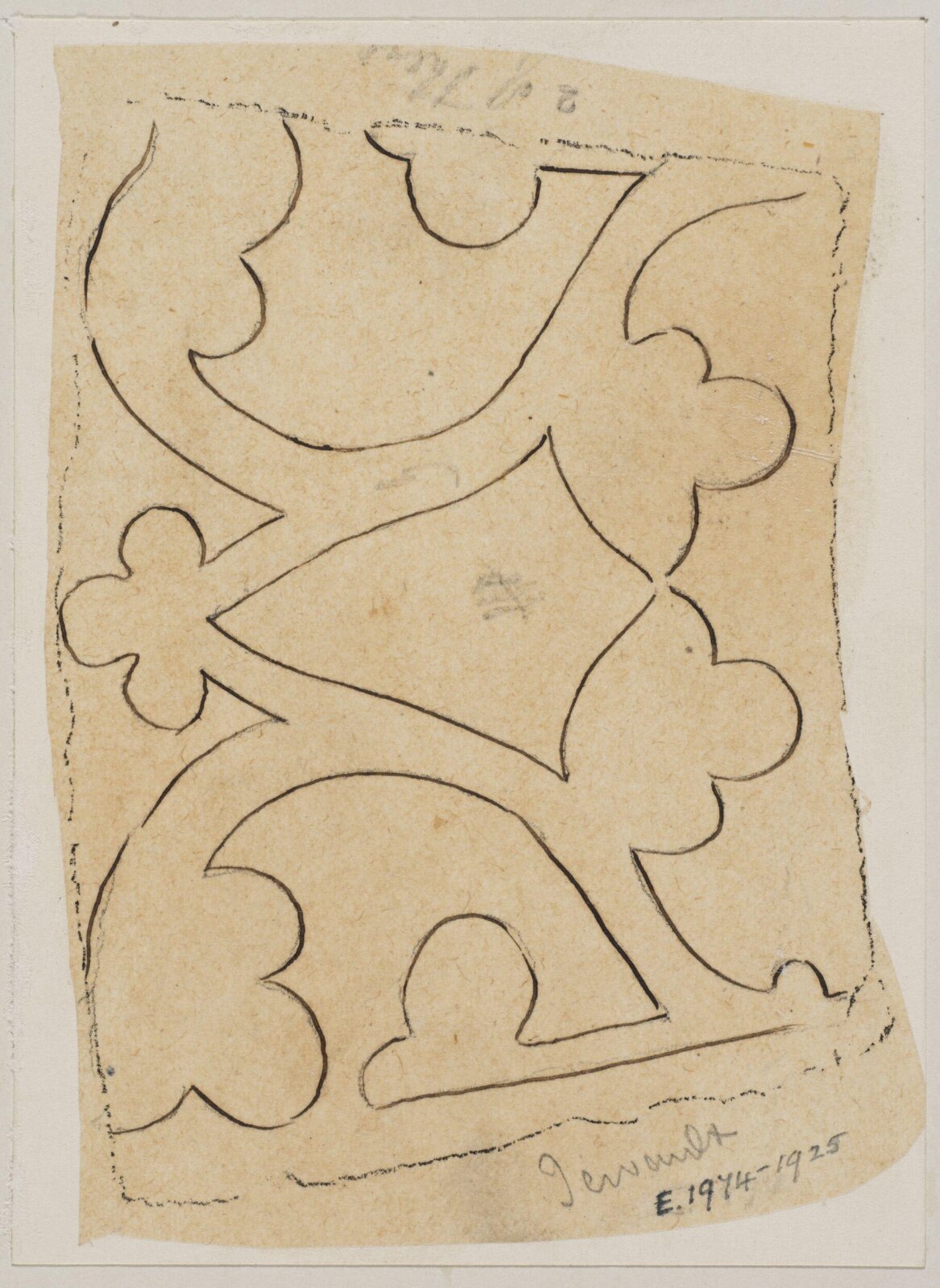 Drawing, Augustus Franks, ca. 1850-1897