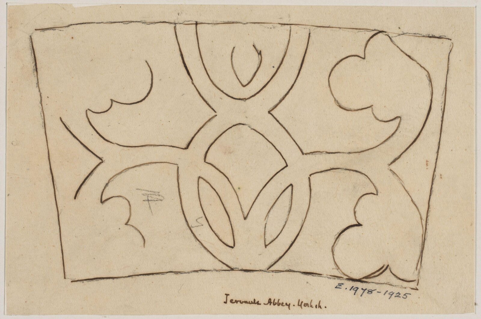 Drawing, Augustus Franks, ca. 1850-1897