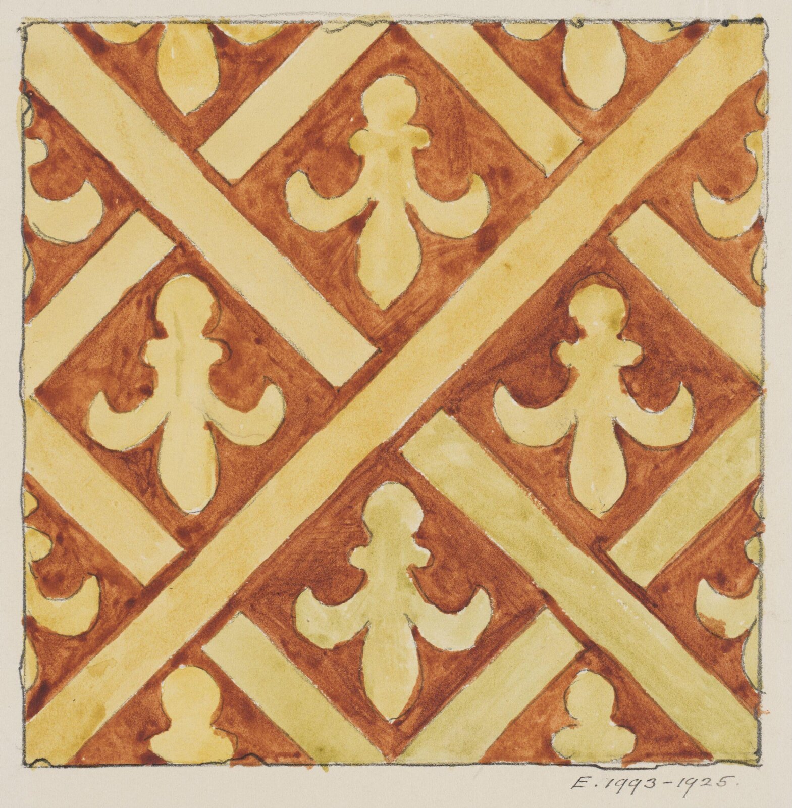 Drawing, Augustus Franks, ca. 1850-1897