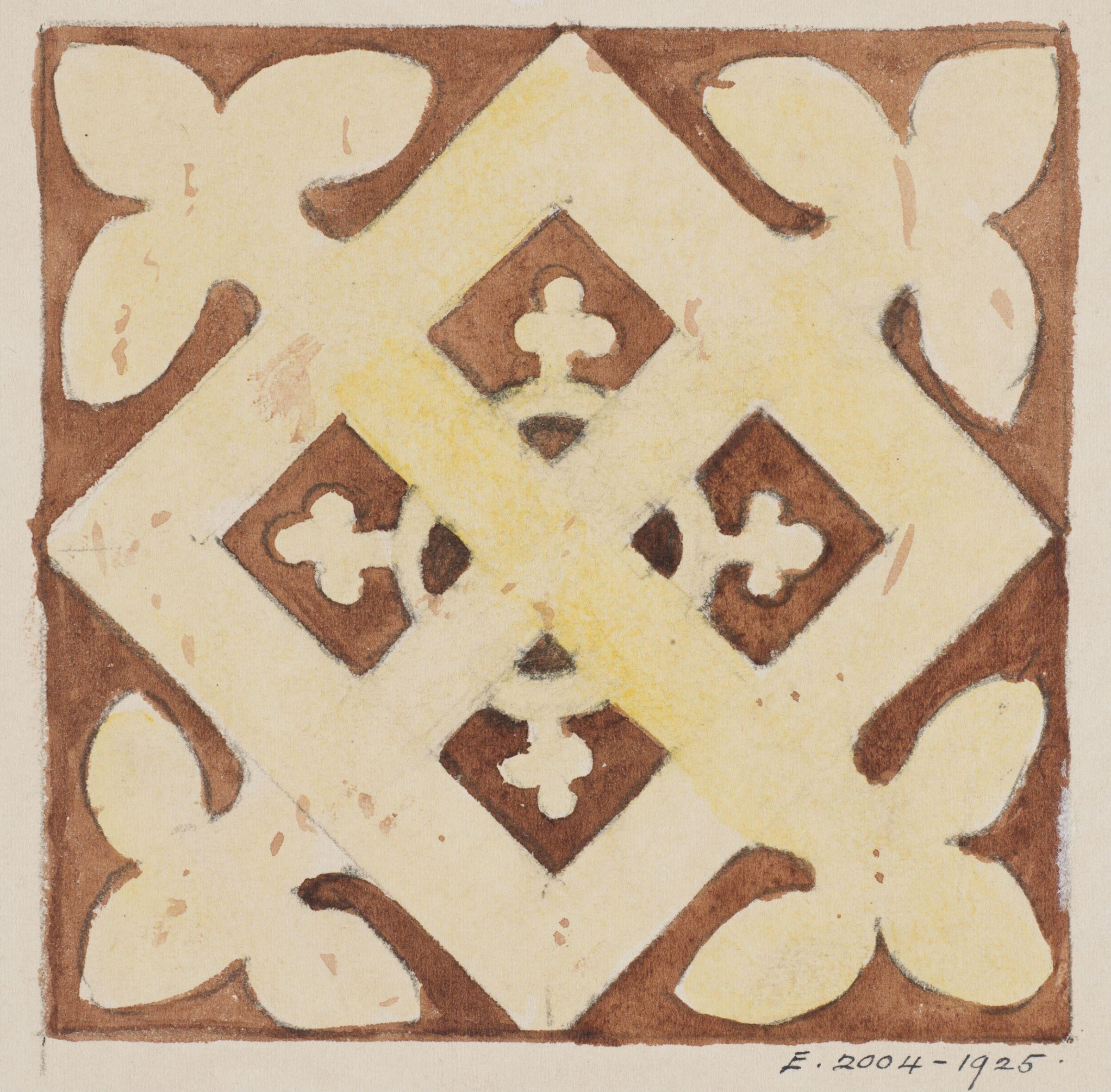 Drawing, Augustus Franks, ca. 1850-1897