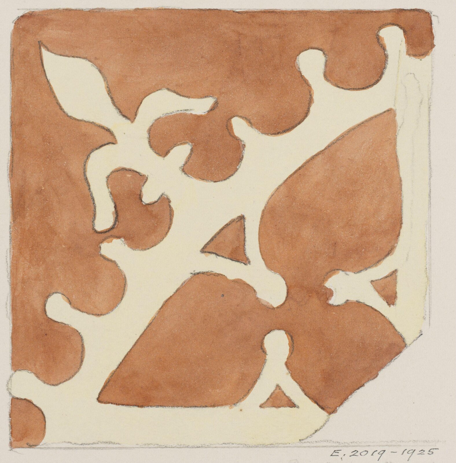 Drawing, Augustus Franks, ca. 1850-1897