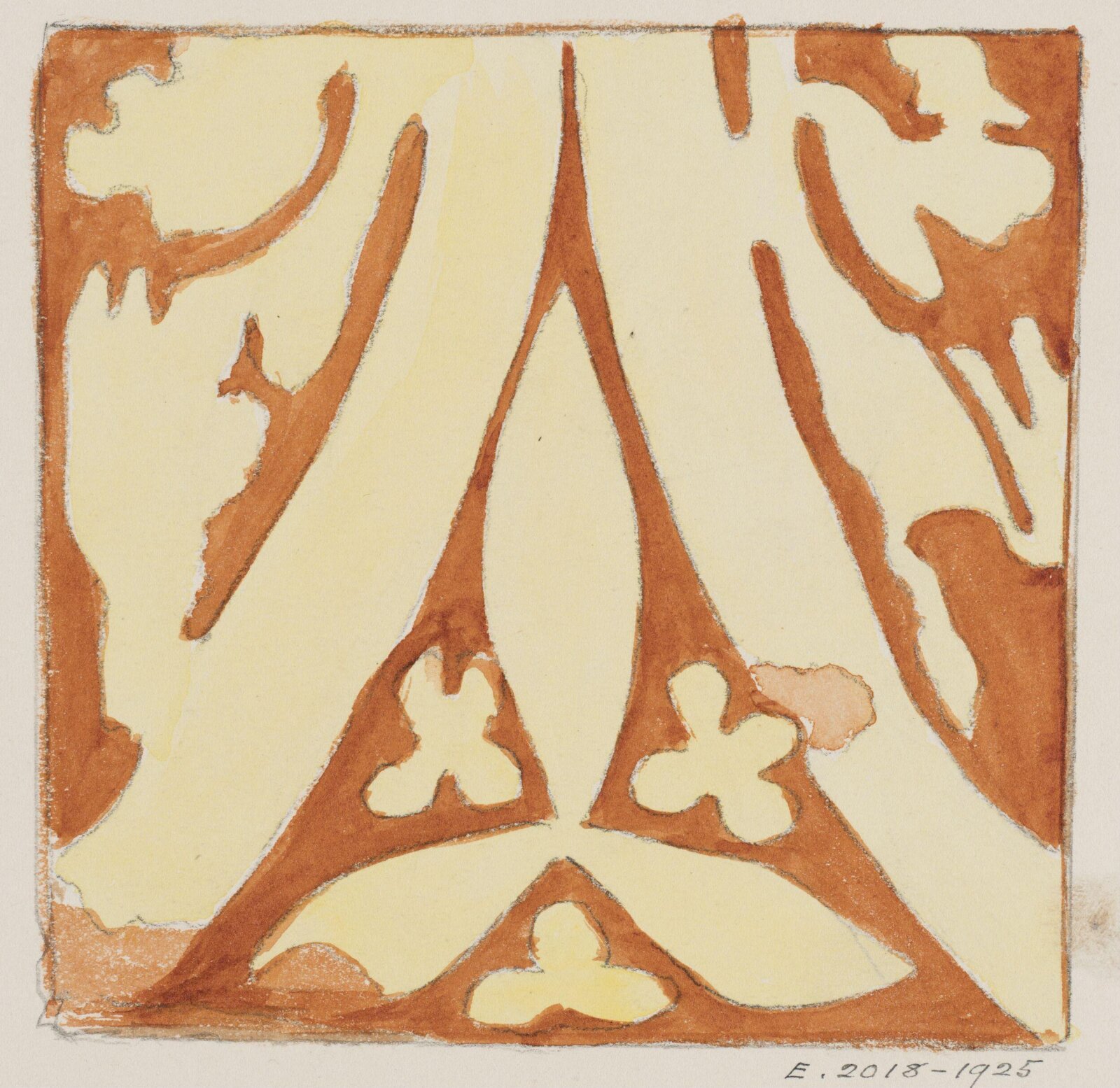 Drawing, Augustus Franks, ca. 1850-1897