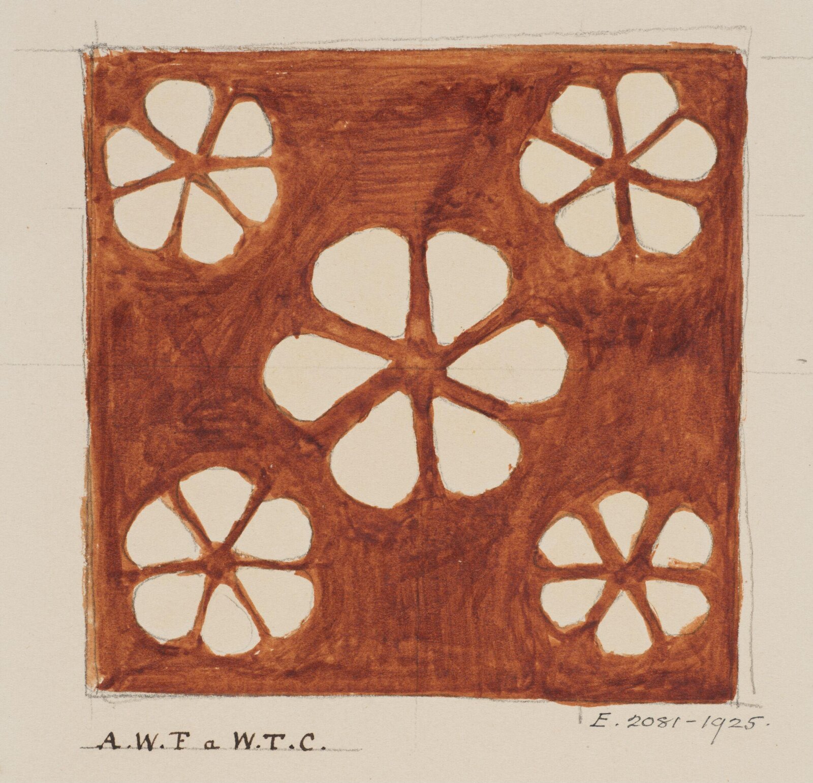 Drawing, Augustus Franks, ca. 1850-1897