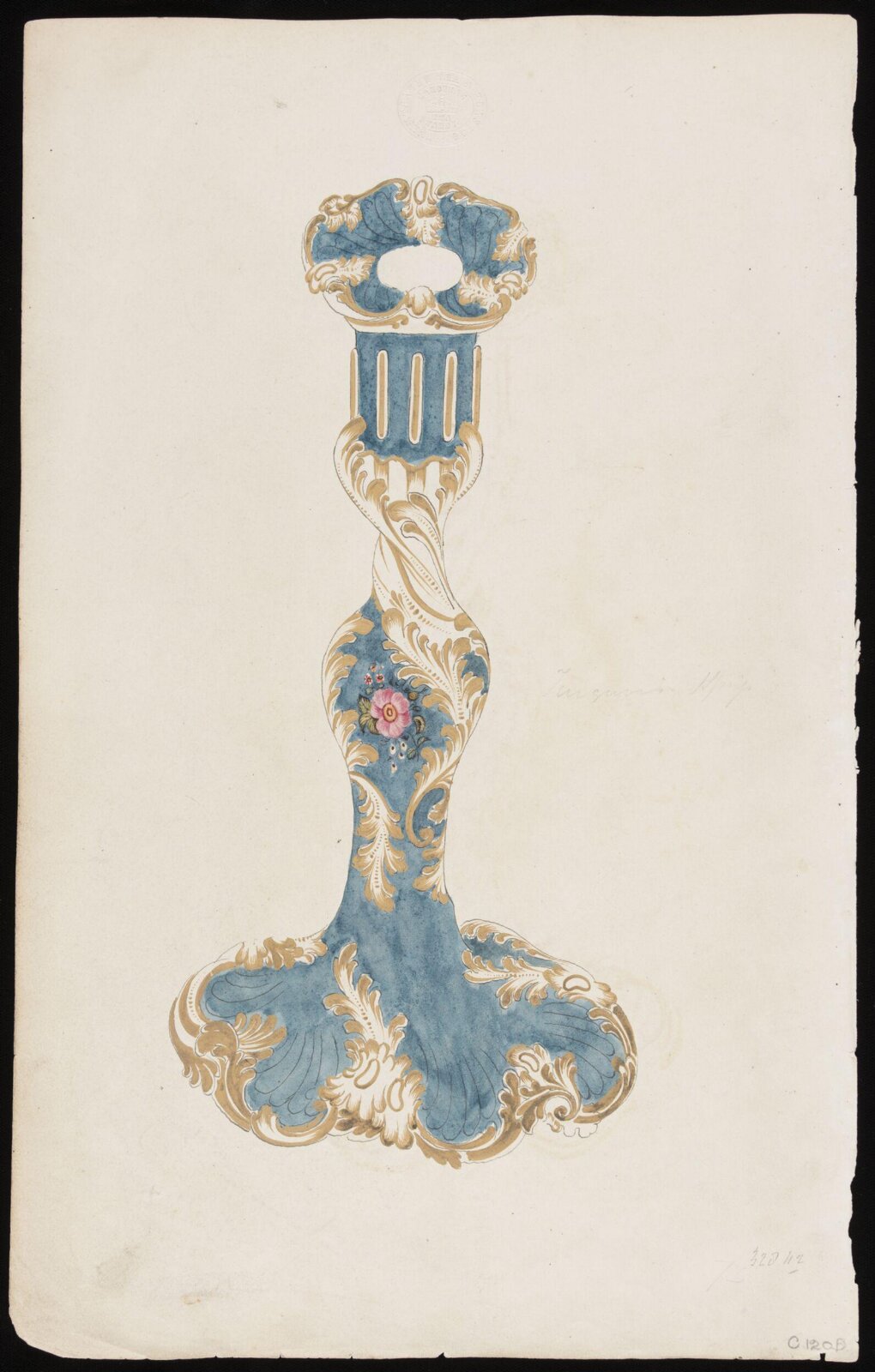 Drawing, H. & R. Daniel, 1820s