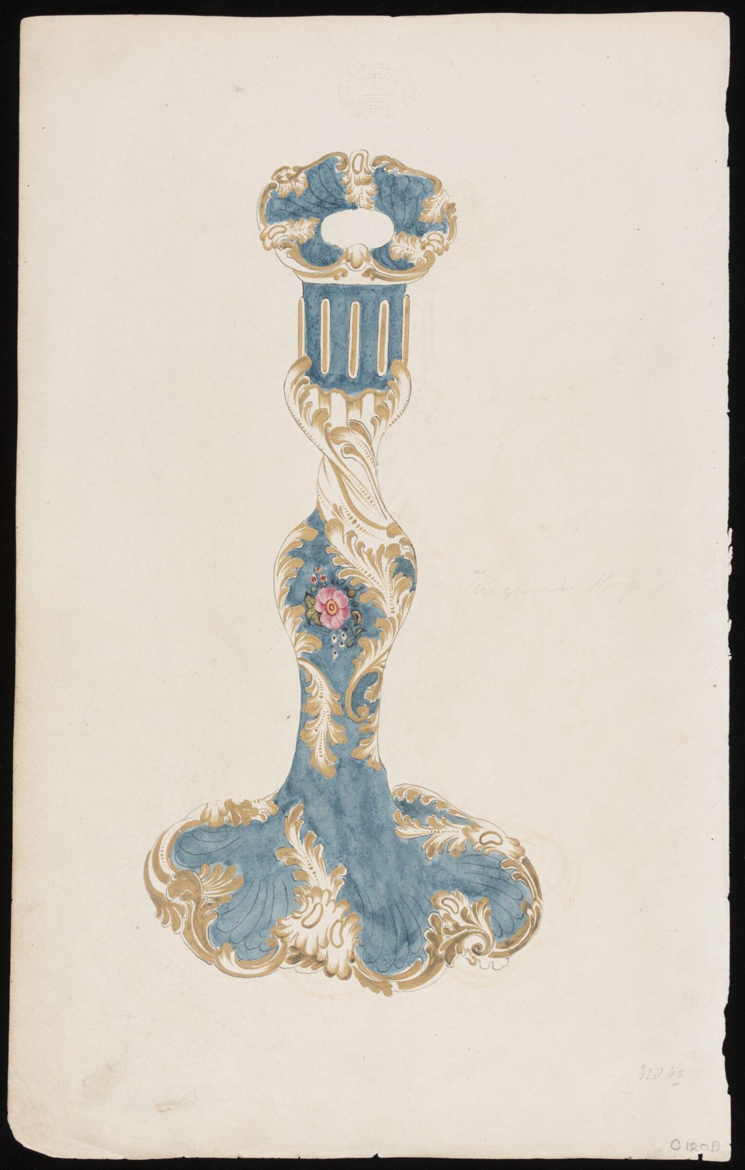 Drawing, H. & R. Daniel, 1820s