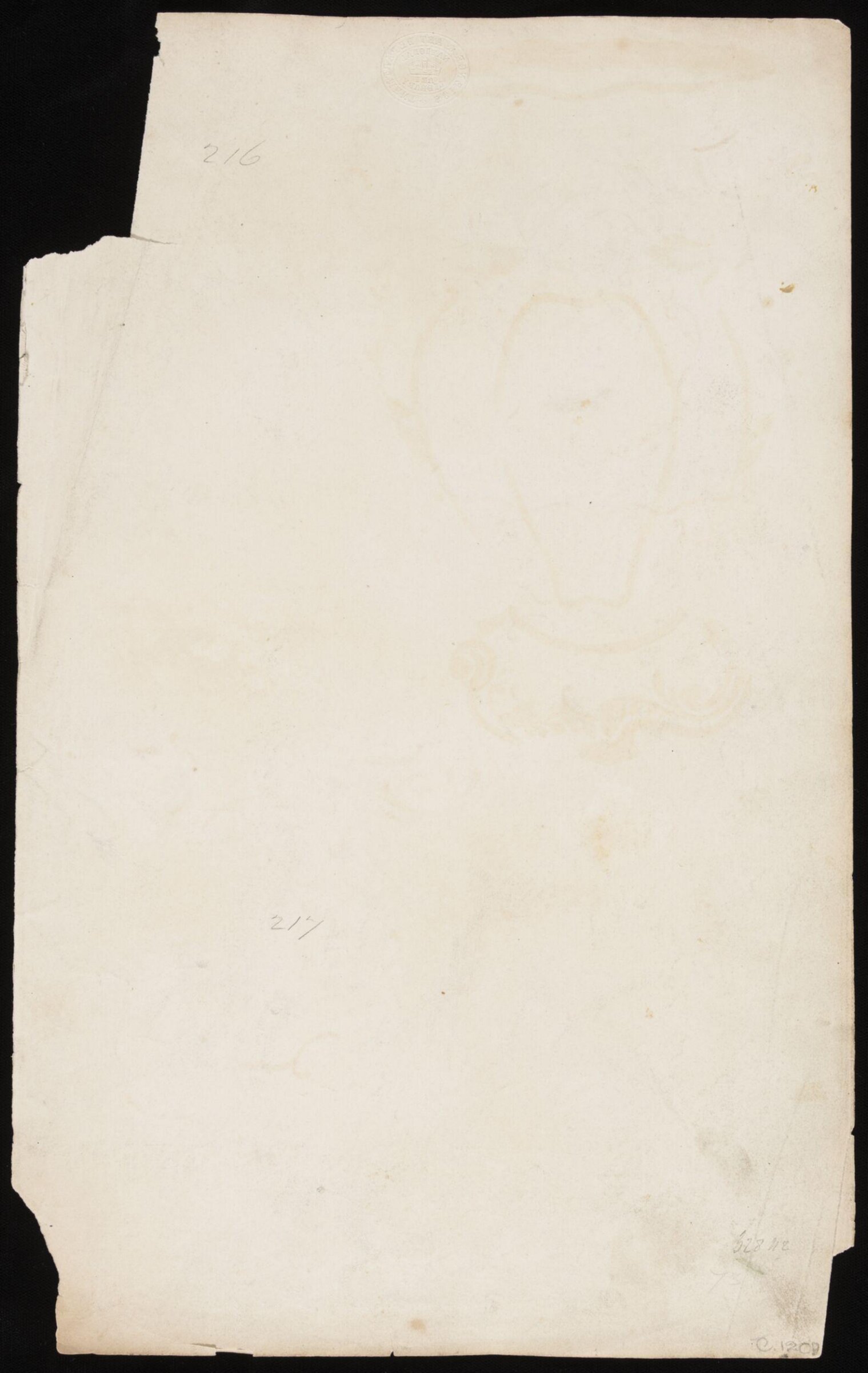 Drawing, H. & R. Daniel, 1820s