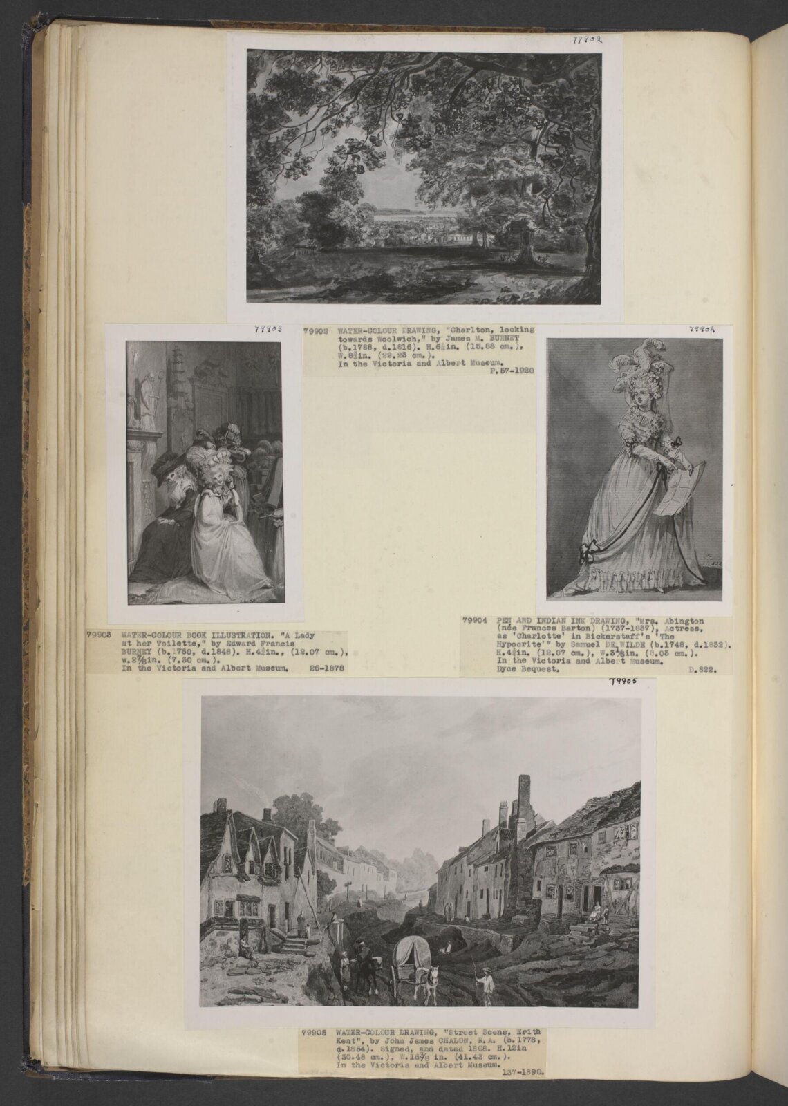 Charlton, looking towards Woolwich, Burnet, ca. 1810-1816