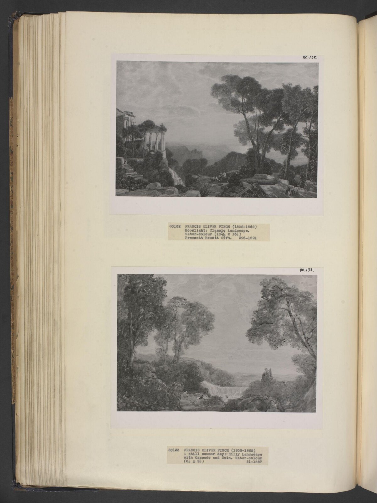 Moonlight : classic landscape, Finch, ca. 1817-62