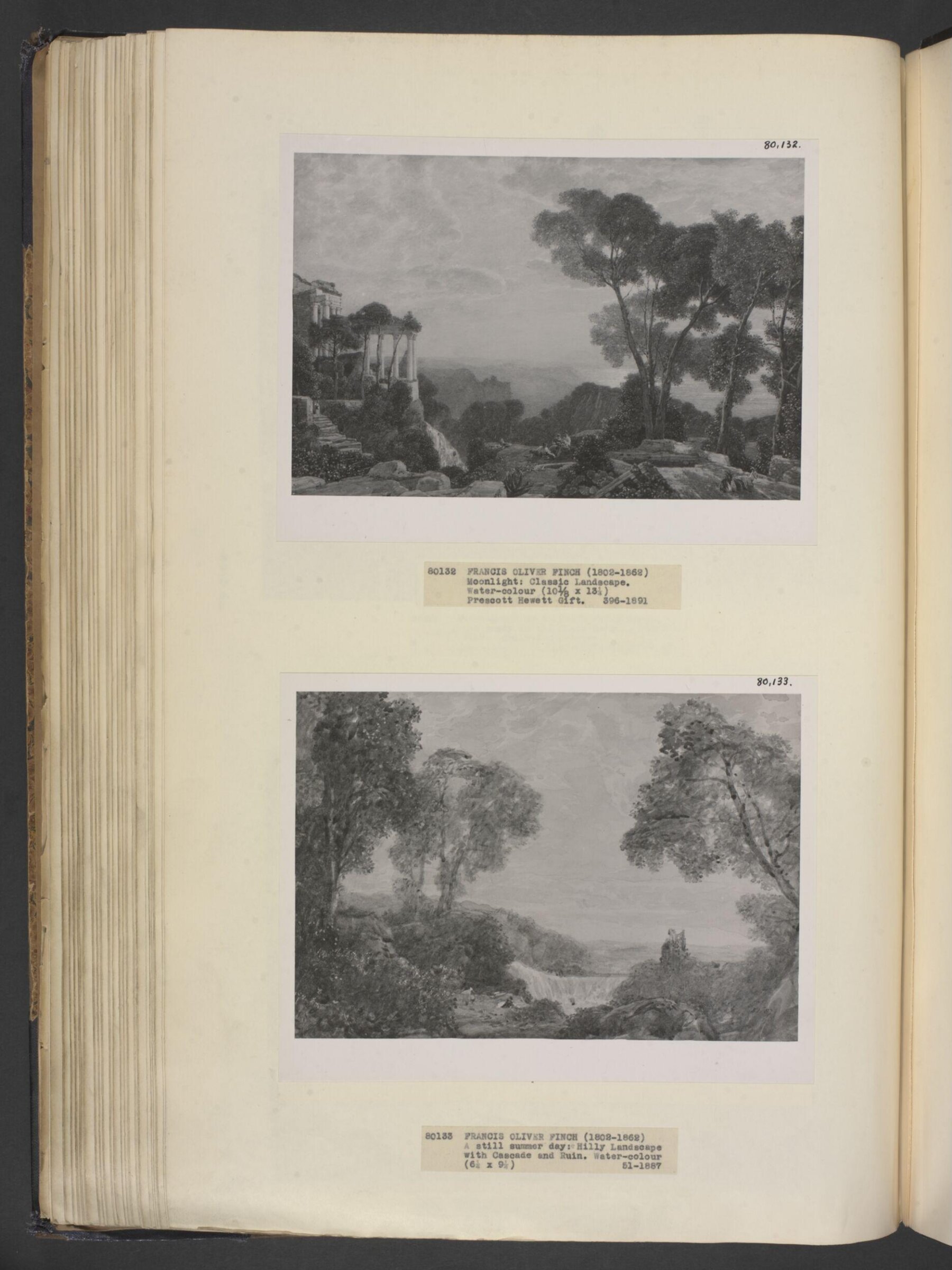 Moonlight : classic landscape, Finch, ca. 1817-62