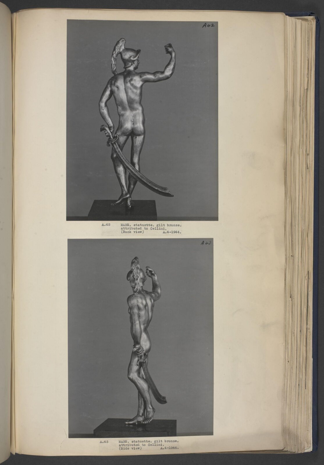 A male nude holding a sword, late 16th century - early 17th century