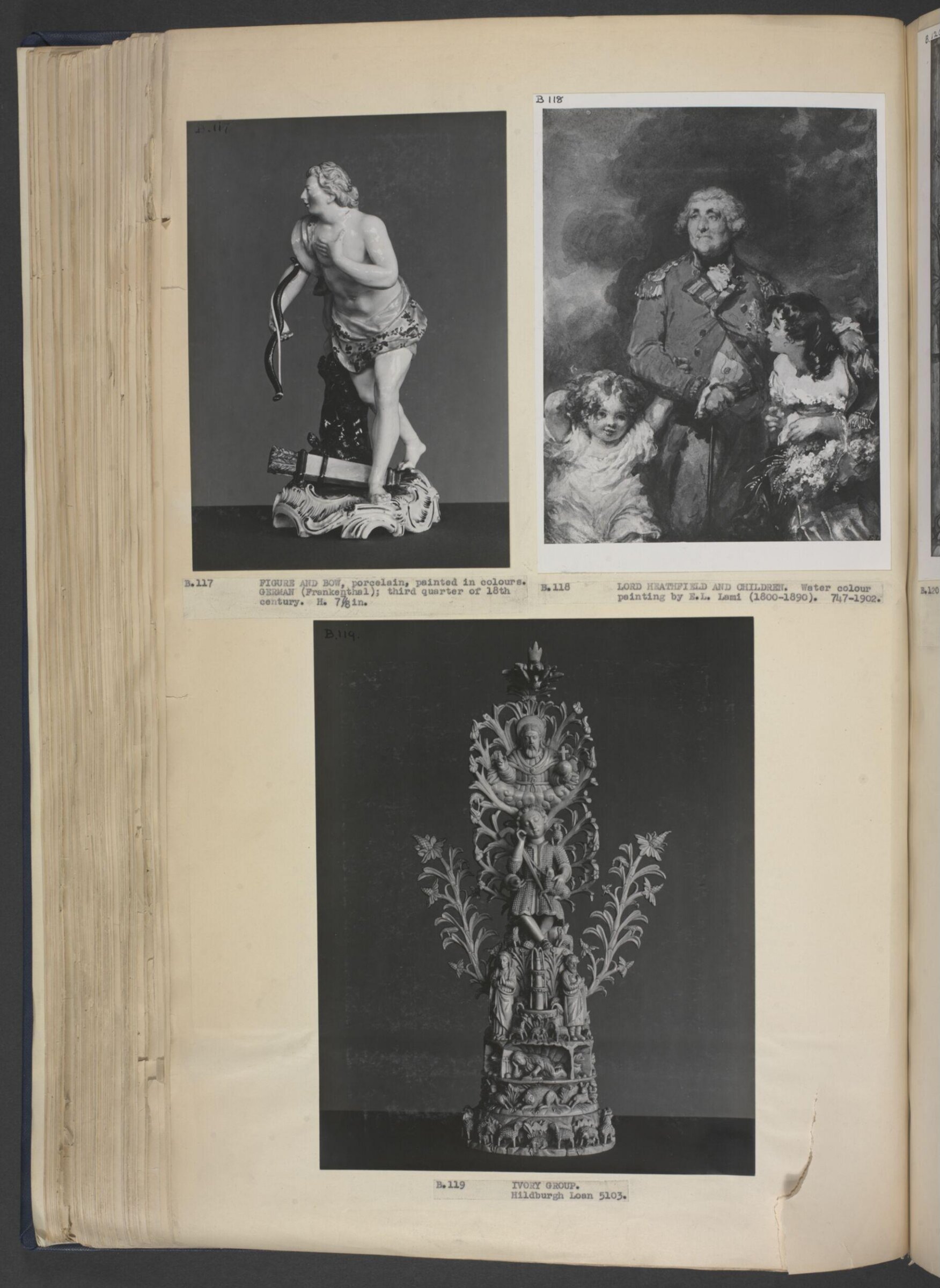 Lord Heathfield and Children, Lami, ca. 1820-1890