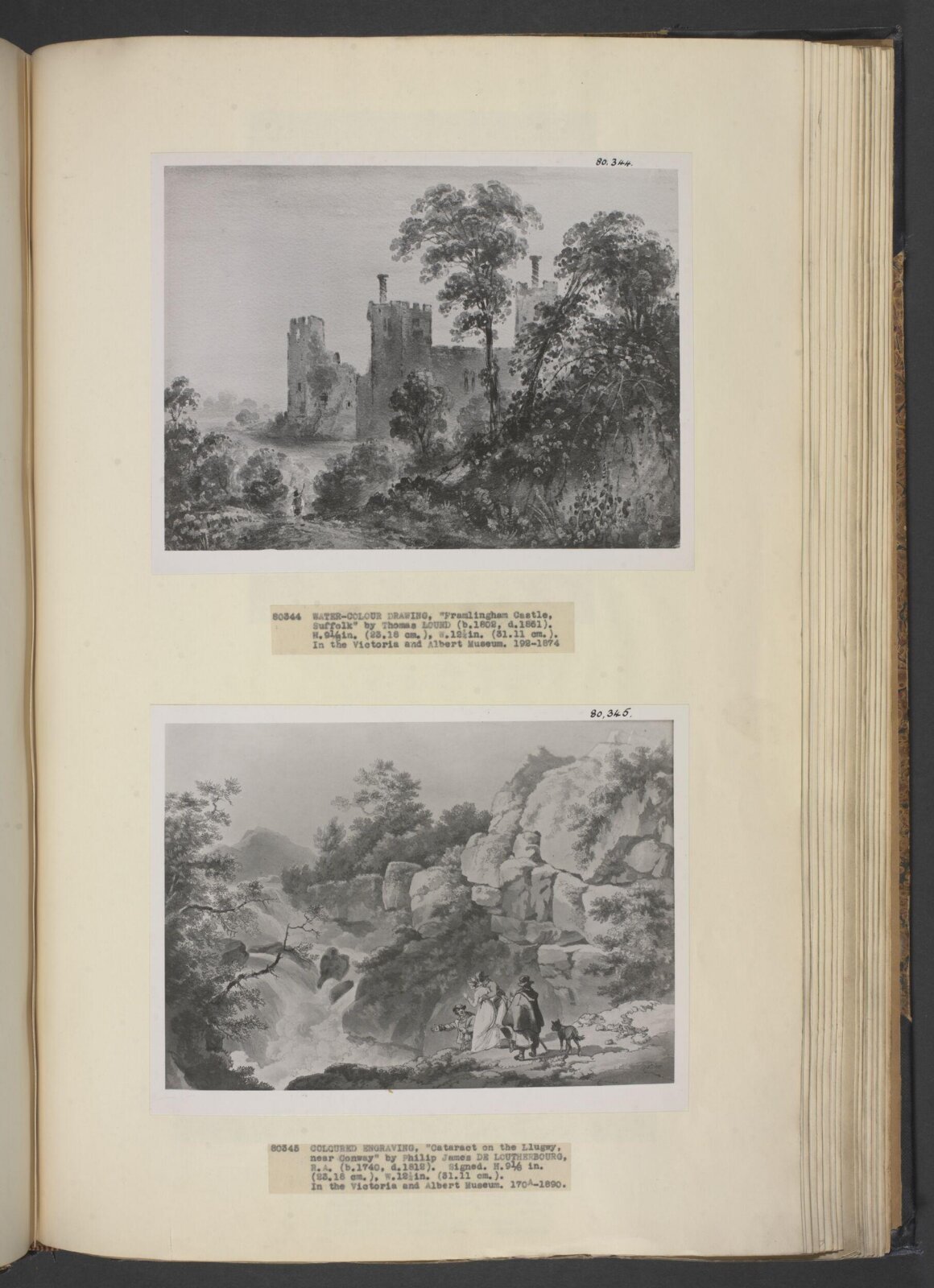Framlingham Castle, Thomas Lound, ca. 1825-61