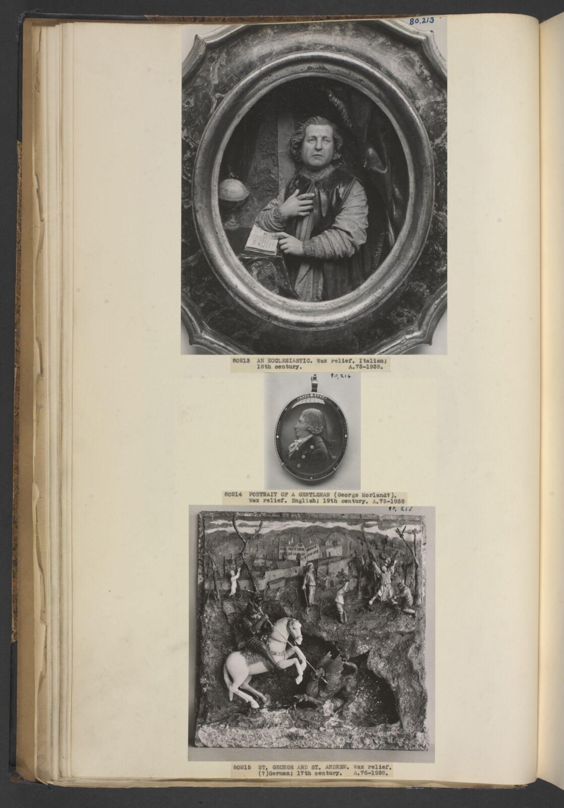 St. George and St. Andrew, ca. 1625 to 1675