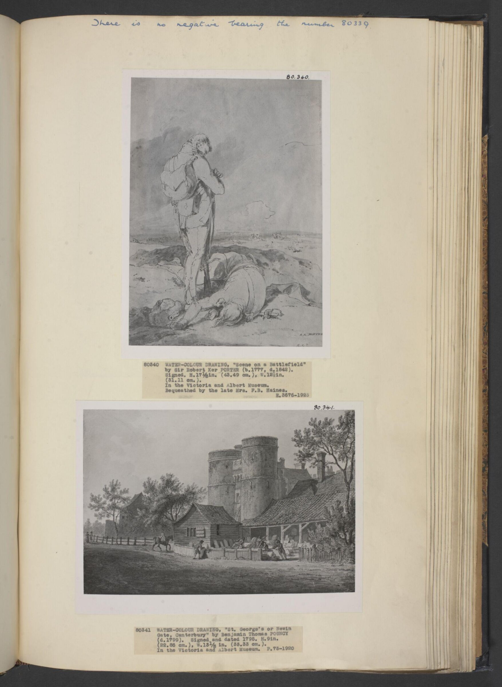 Drawing, Robert Ker Porter, c. 1797-1842