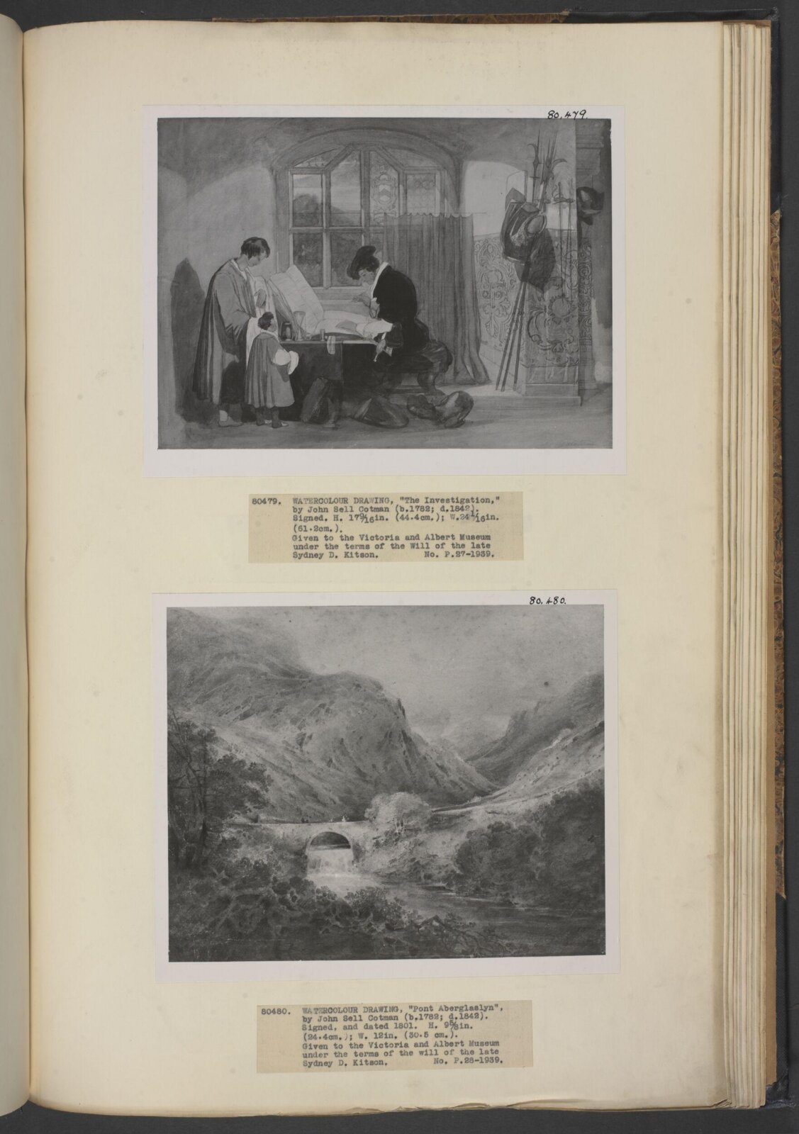 The Investigation, John Sell Cotman, ca. 1800-1840
