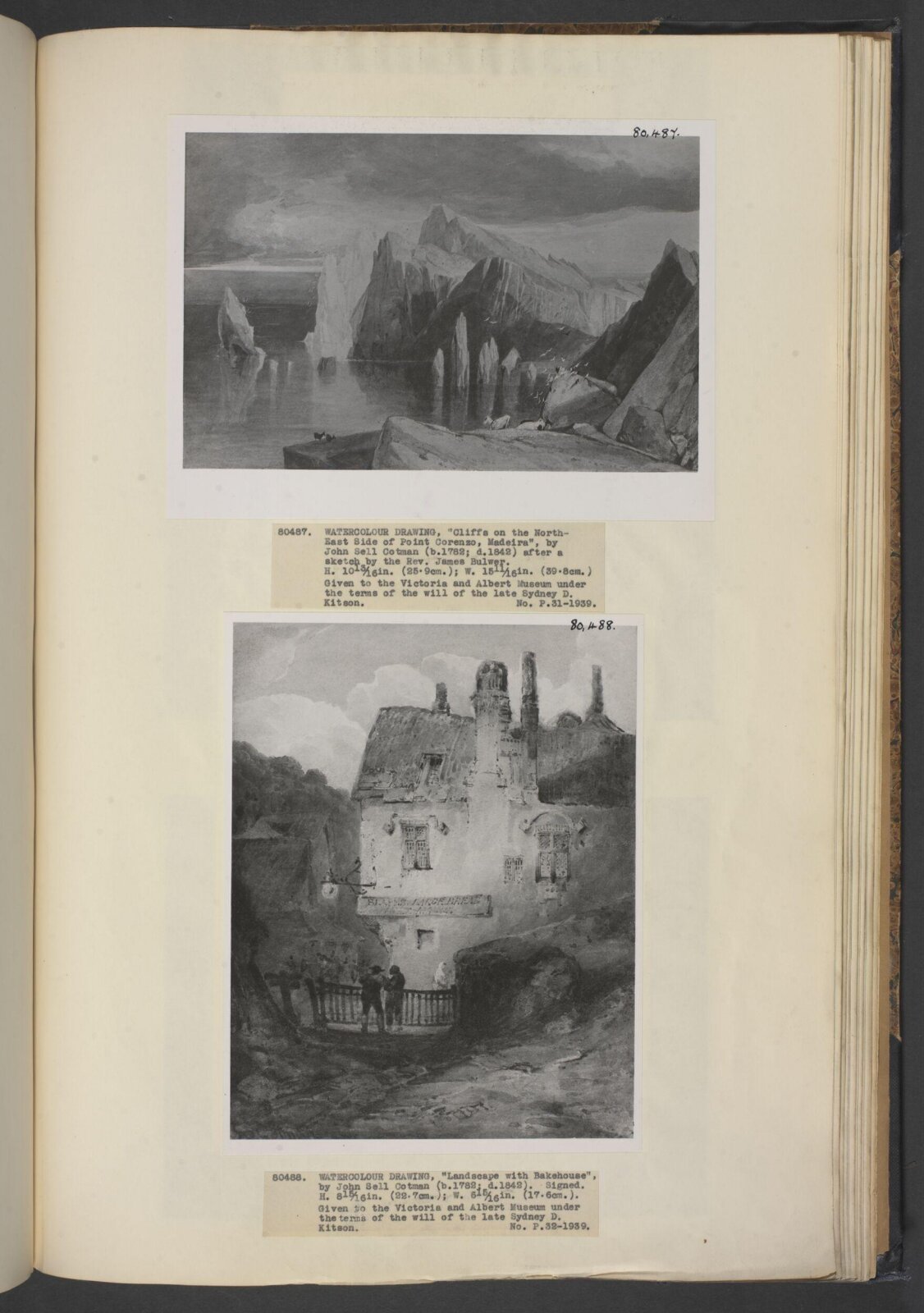 Landscape with Bakehouse, John Sell Cotman, ca. 1800-1840