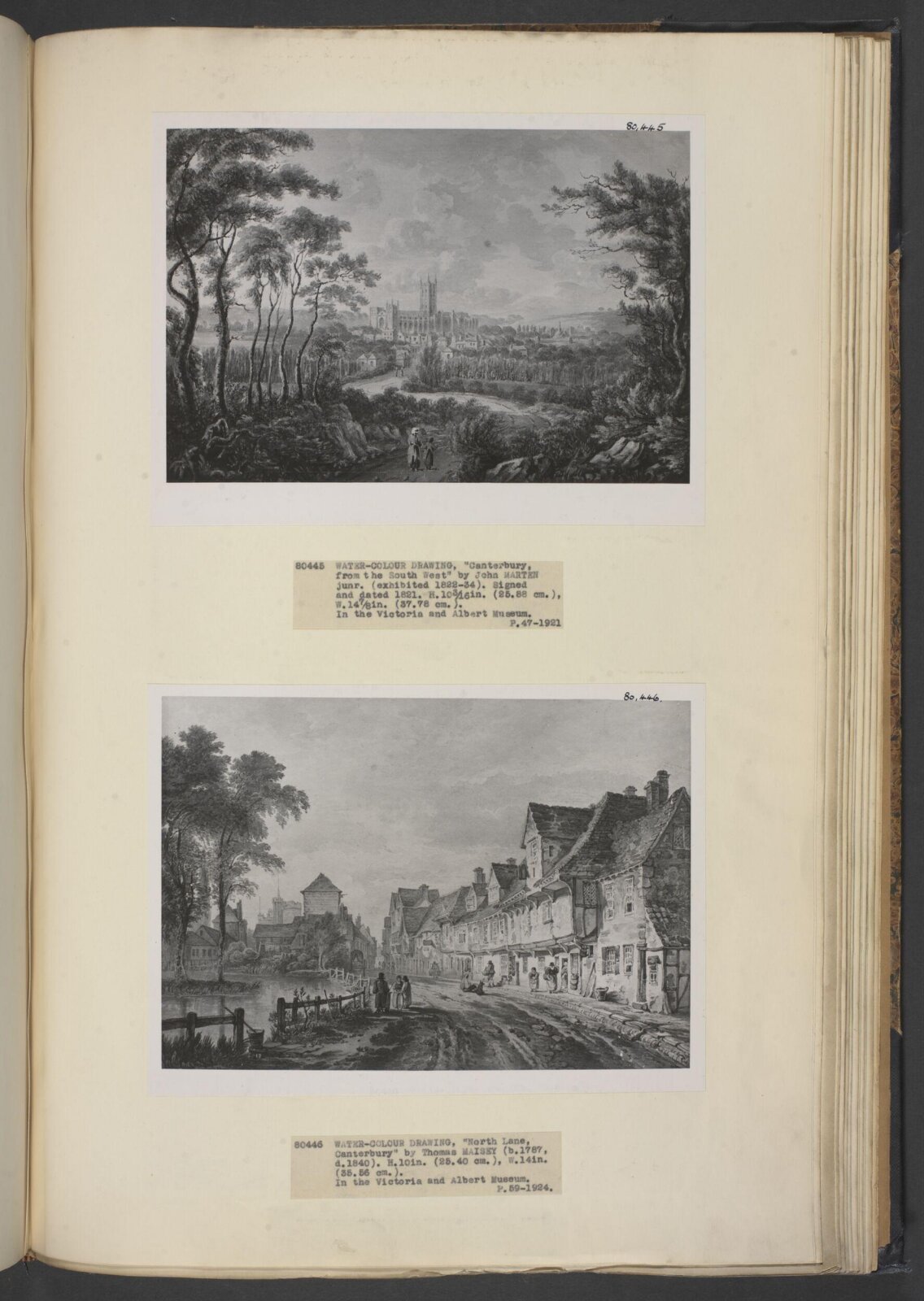 Canterbury, John Marten, 1821