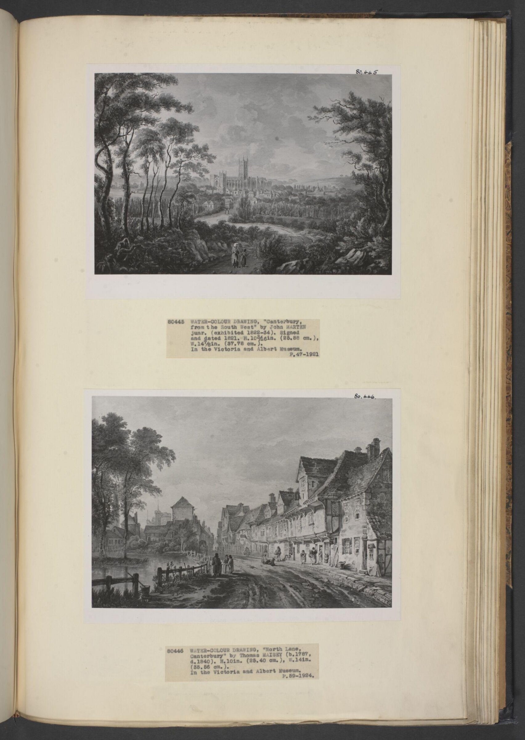Canterbury, John Marten, 1821