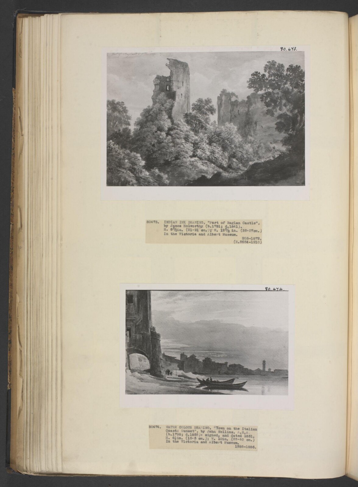 painting, James F. Holworthy, 19th century