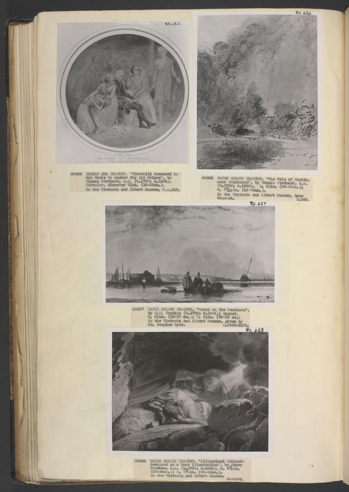 Drawing, Charles Tomkins, c. 1770-1810