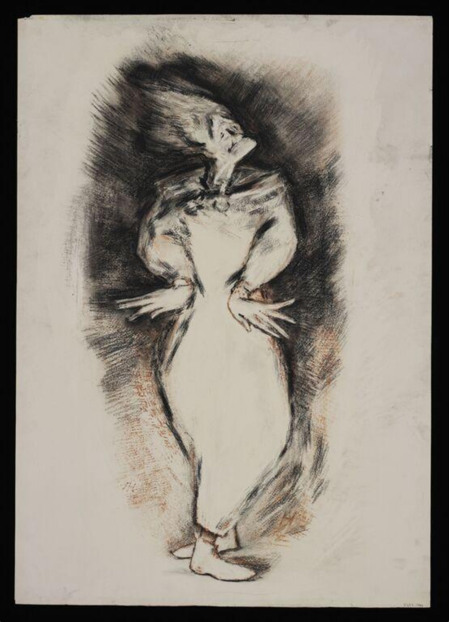 Drawing, Albert Houthuesen, 1970