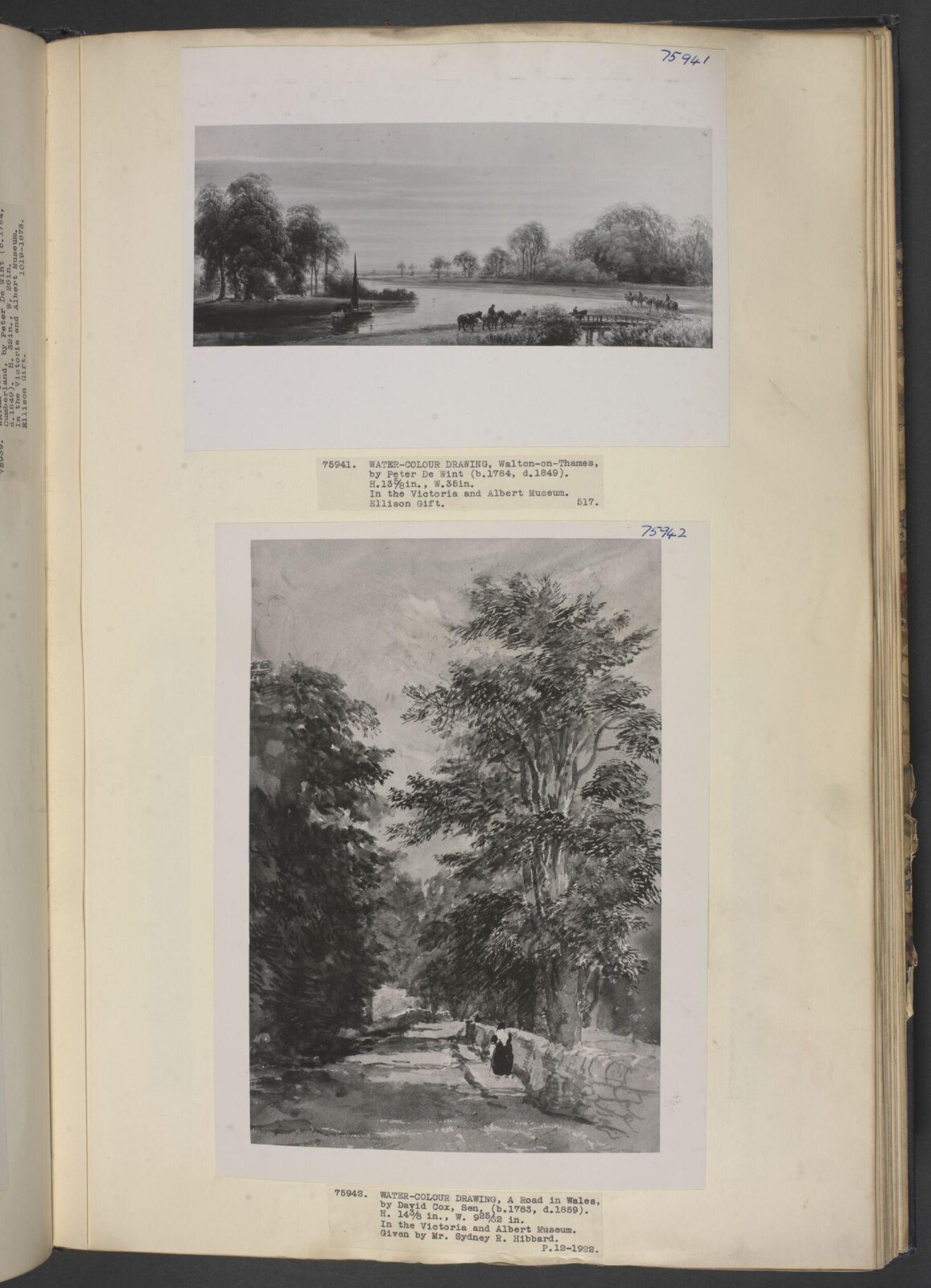 Walton-on-Thames, Peter De Wint, ca. 1840s