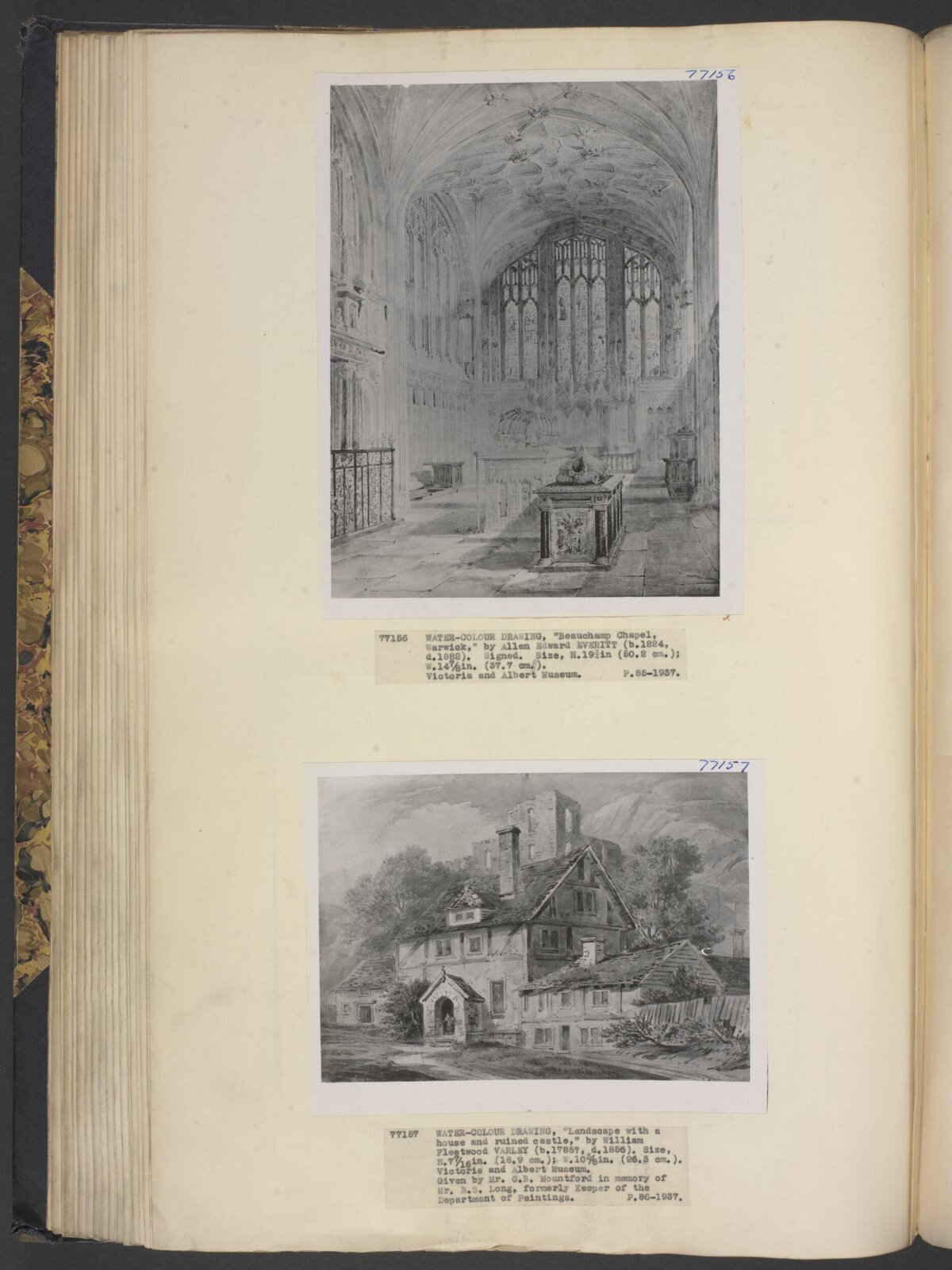 Beachamp Chapel, Warwick, Allen Edward Everitt, third quarter 19th century