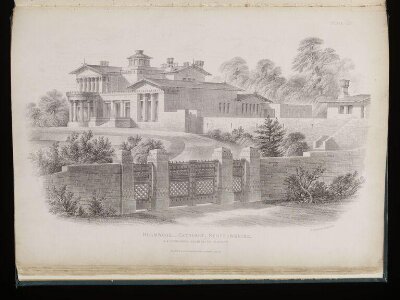Villa and cottage architecture : select examples of country and suburban residence recently erected. With a full descriptive notice of each building