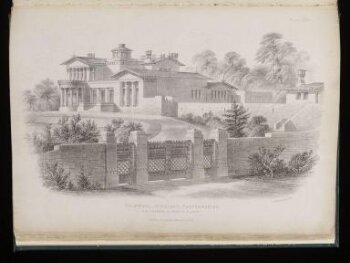 Villa and cottage architecture : select examples of country and suburban residence recently erected. With a full descriptive notice of each building